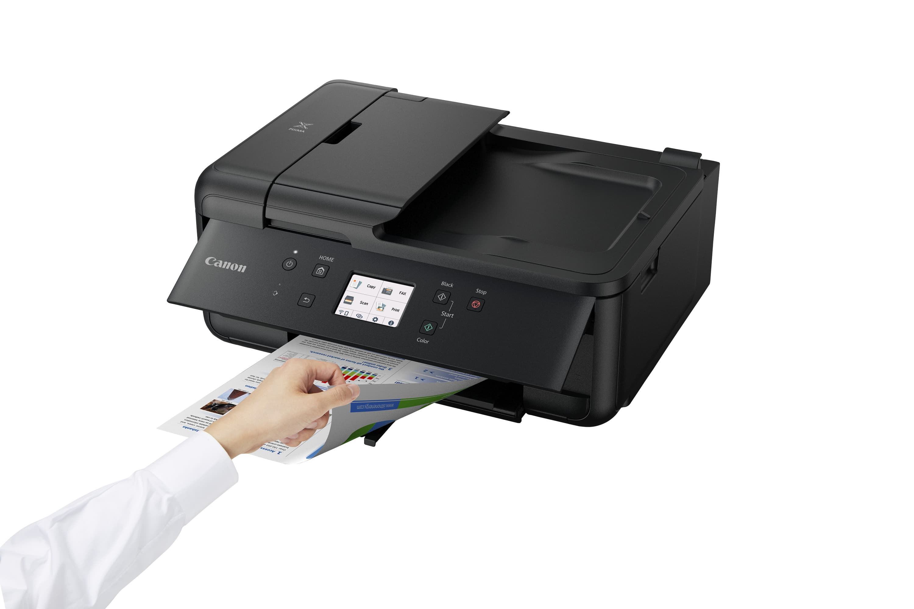 Canon PIXMA TR7650 All-In-One Inkjet Printer - Black — photo 10 of 25