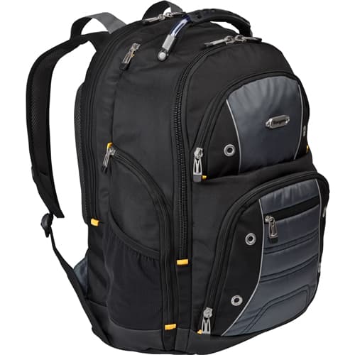 16 inch Drifter Laptop Backpack - Black/Grey