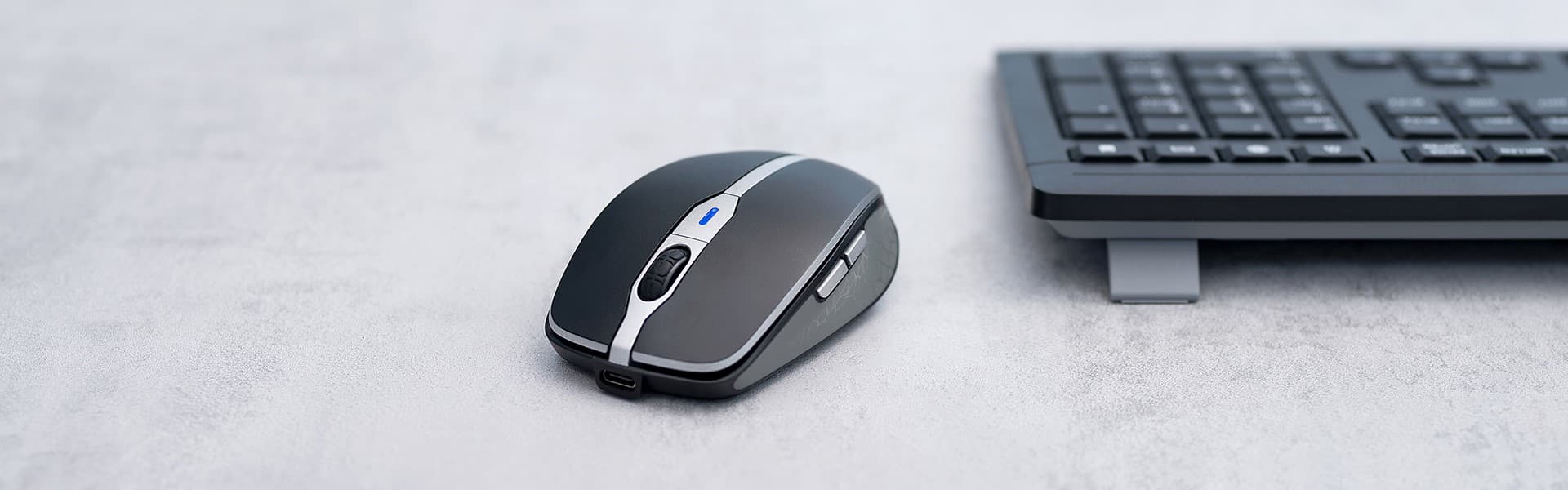 CHERRY MW 9100 - Souris - Sans fil - Noir — photo 4 sur 5