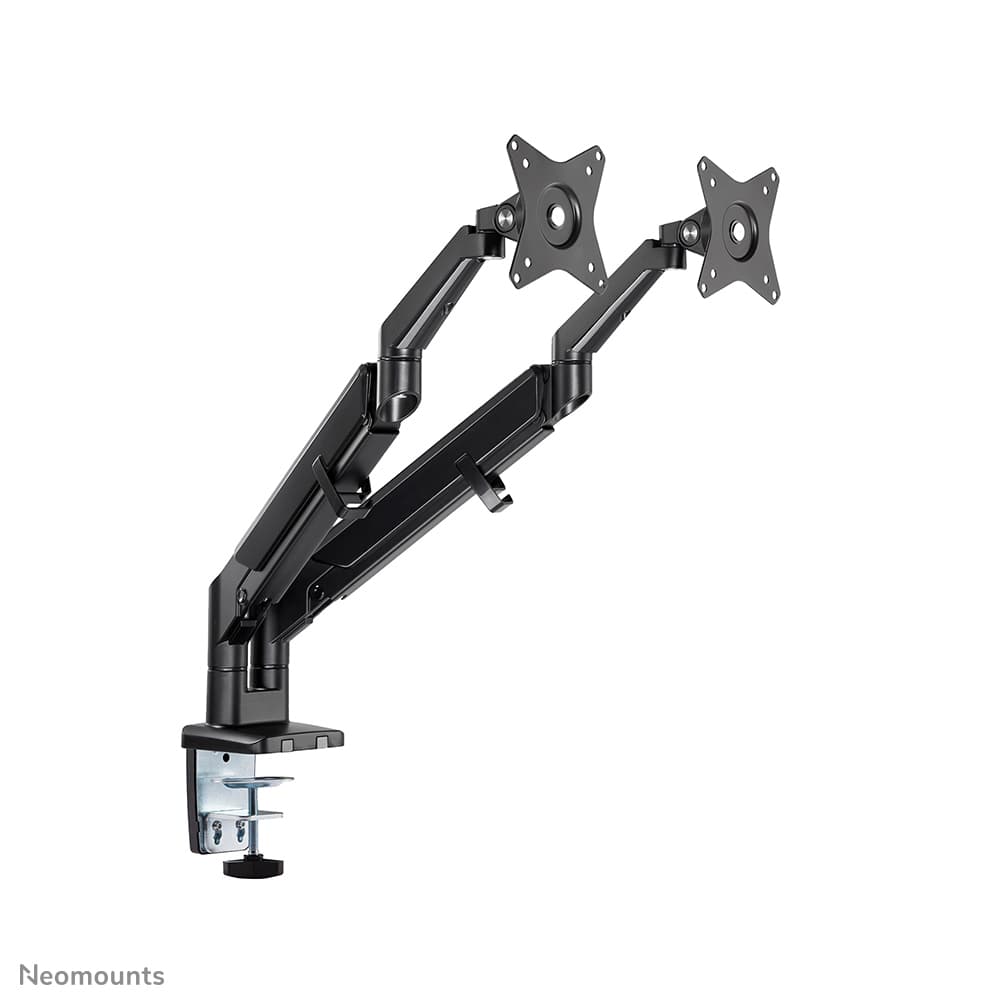 Support pour écrans jumelés 17-32" 1-9 kg Amortisseur à gaz 180° Noir — photo 4 sur 20