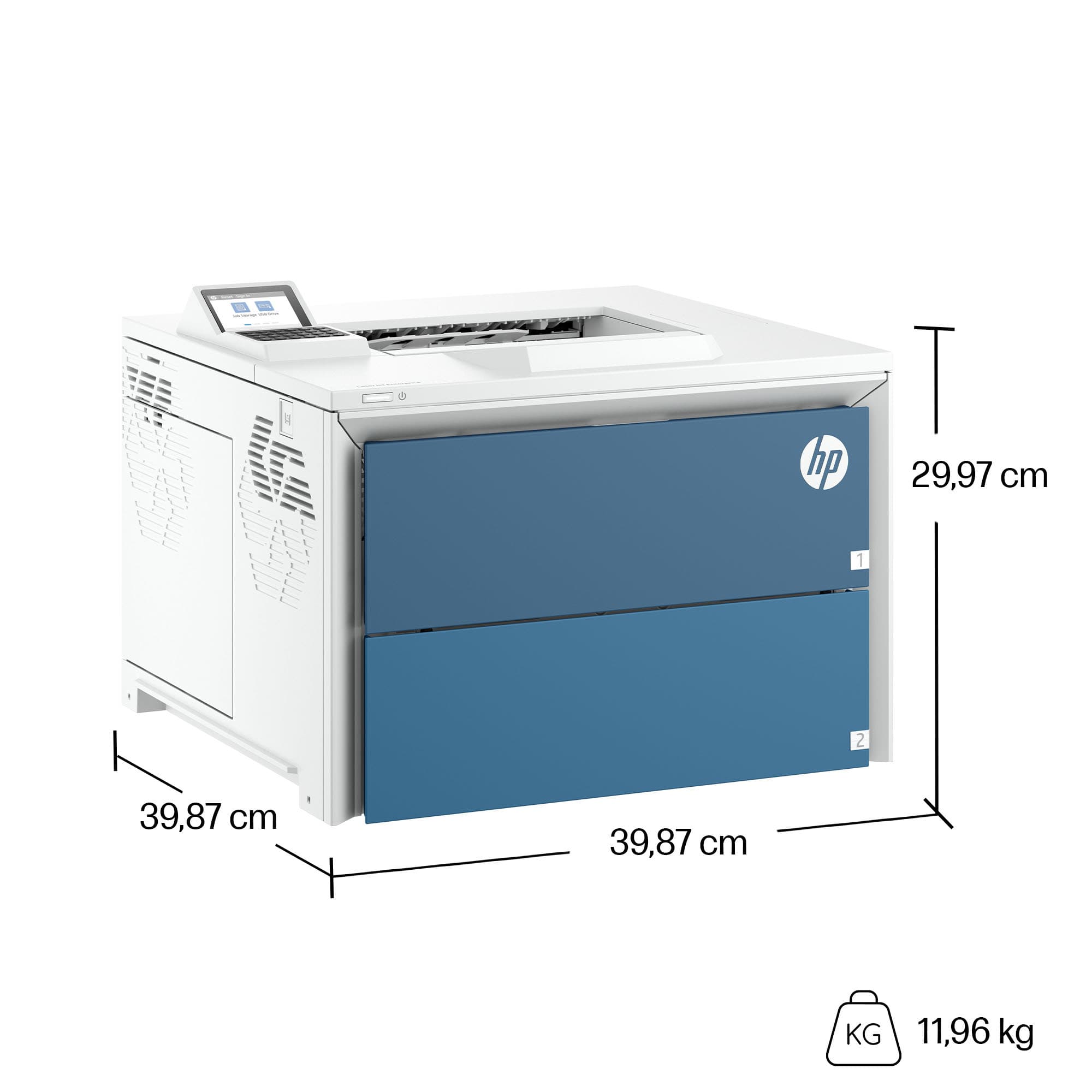 Imprimante HP LaserJet Enterprise 5501dn — photo 8 sur 12