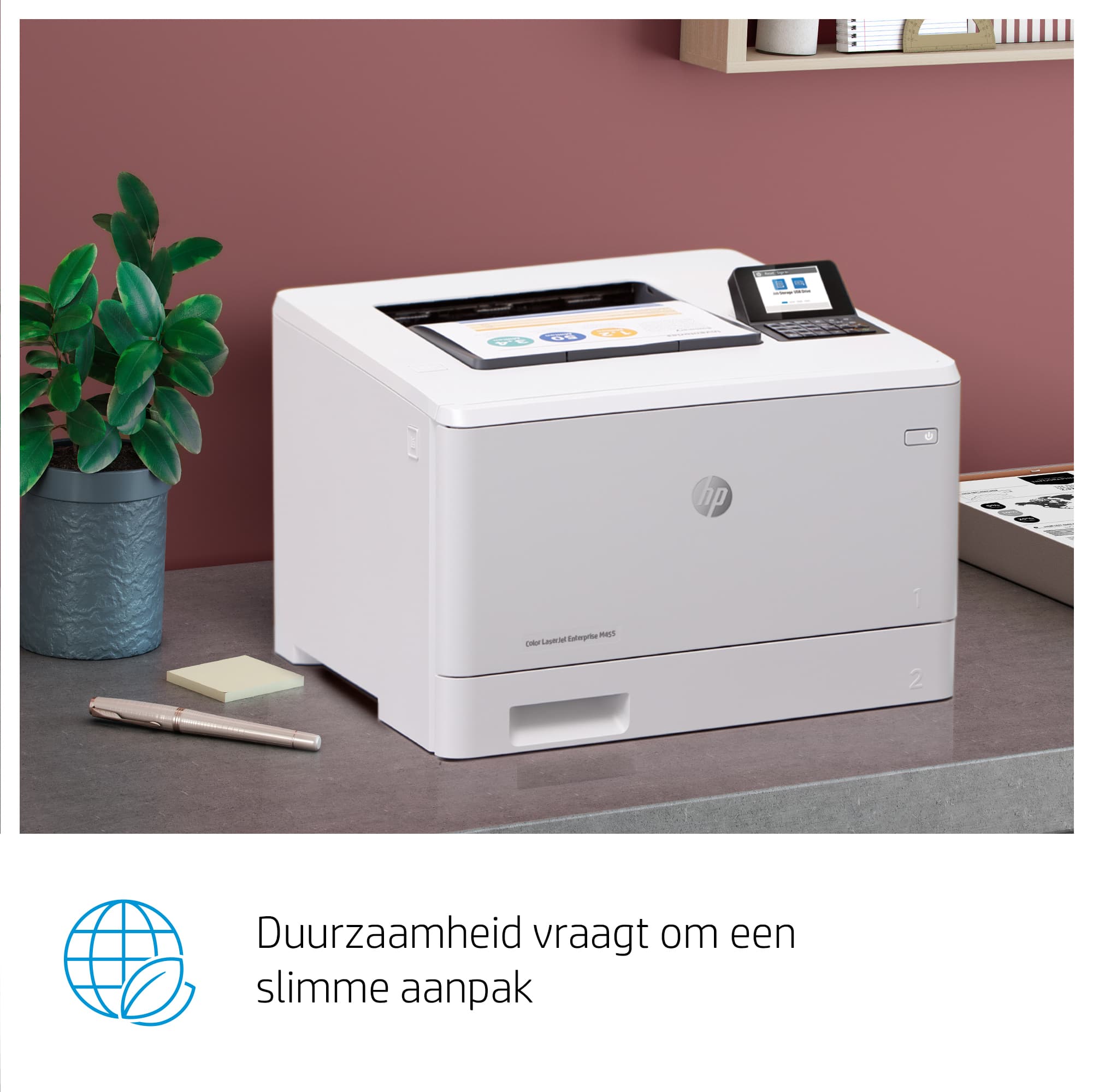 HP Color LaserJet Enterprise M455dn Printer — photo 11 of 17