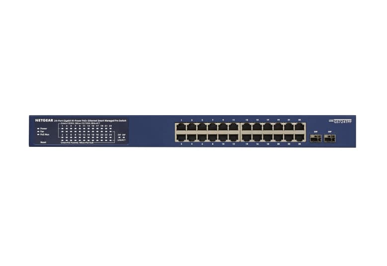 NETGEAR GS724TP 24 ports Gigabit PoE+ Smart Managed Pro Switch — photo 2 sur 4