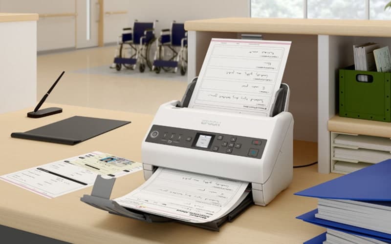 DS-730N - Sheet-fed scanner — photo 5 of 5