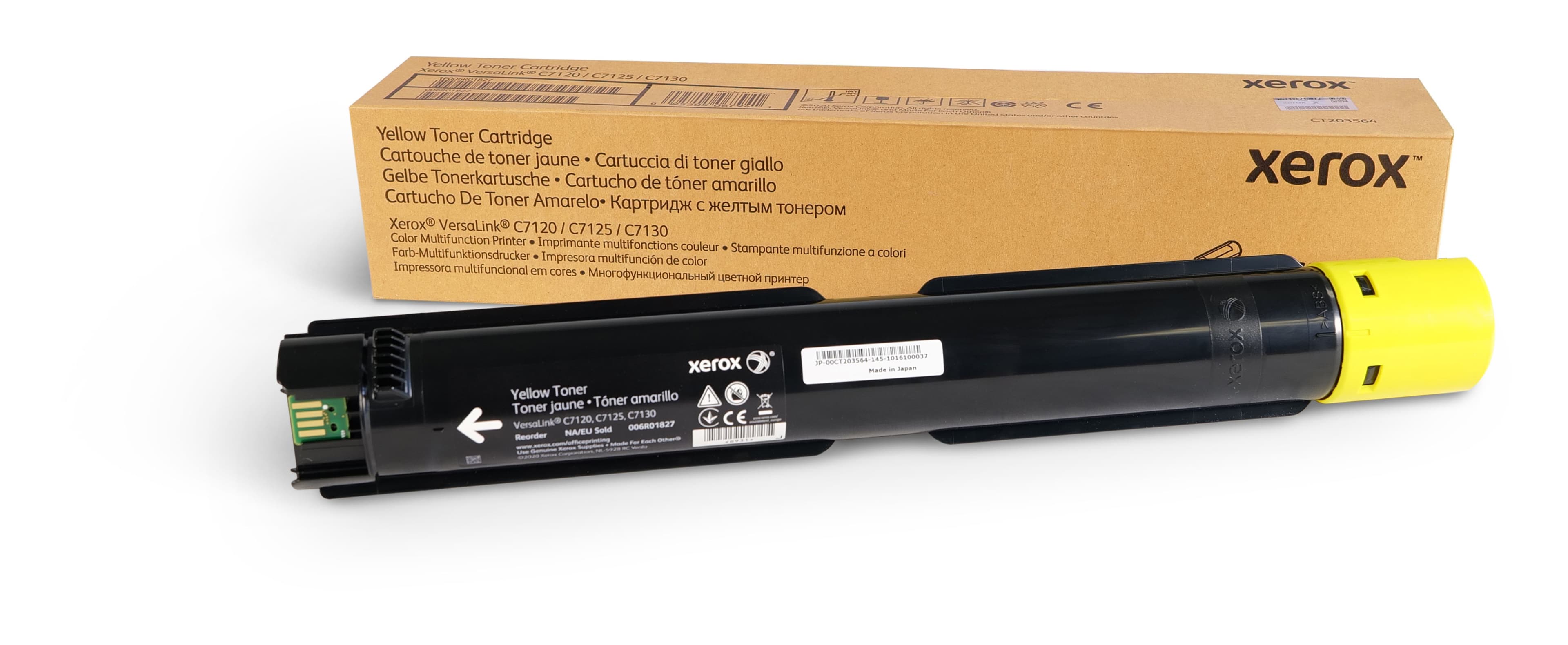 Toner Jaune pour VersaLink C7120, C7125, C7130