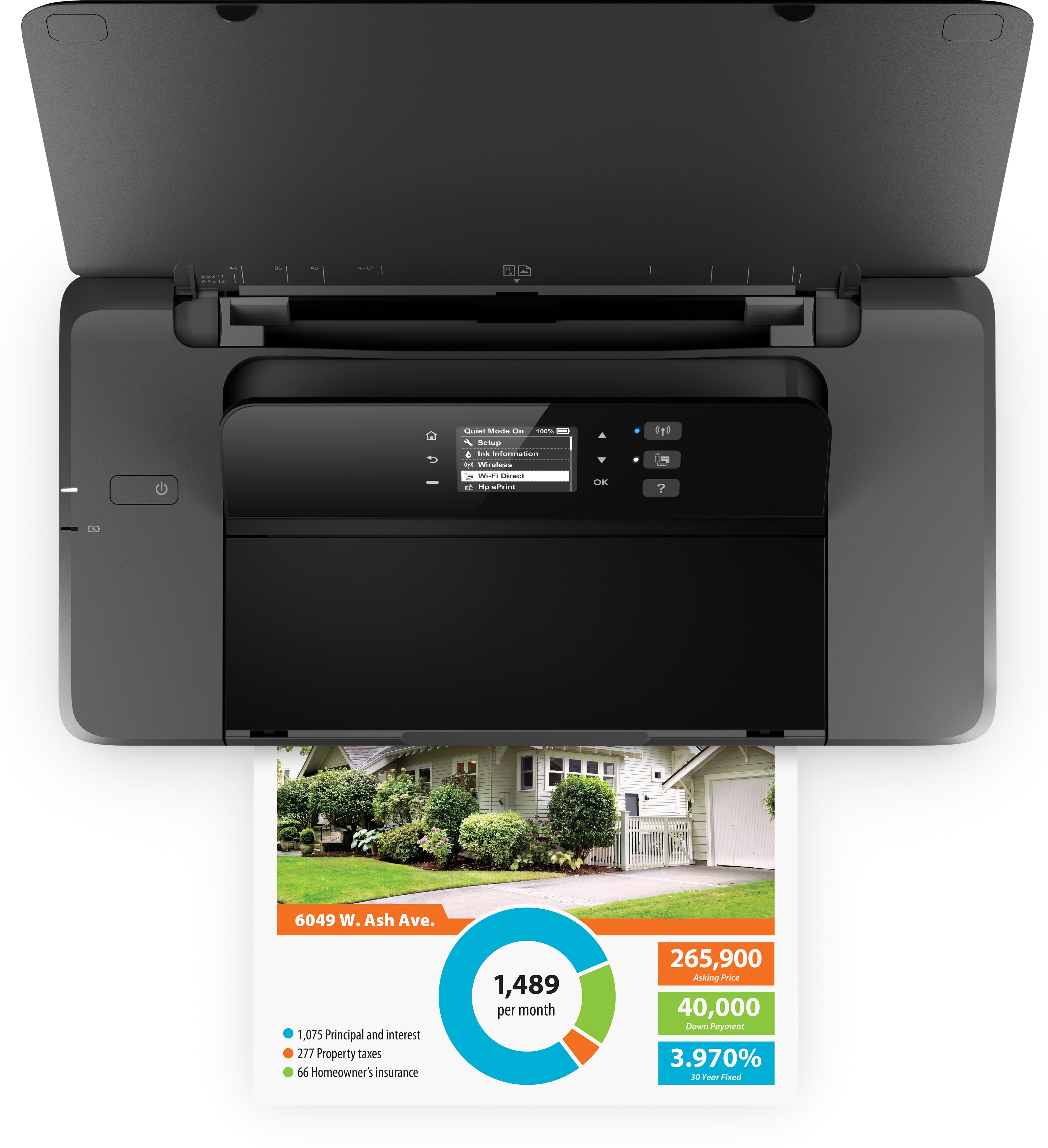 Imprimante HP Officejet 200 Mobile — photo 6 sur 7