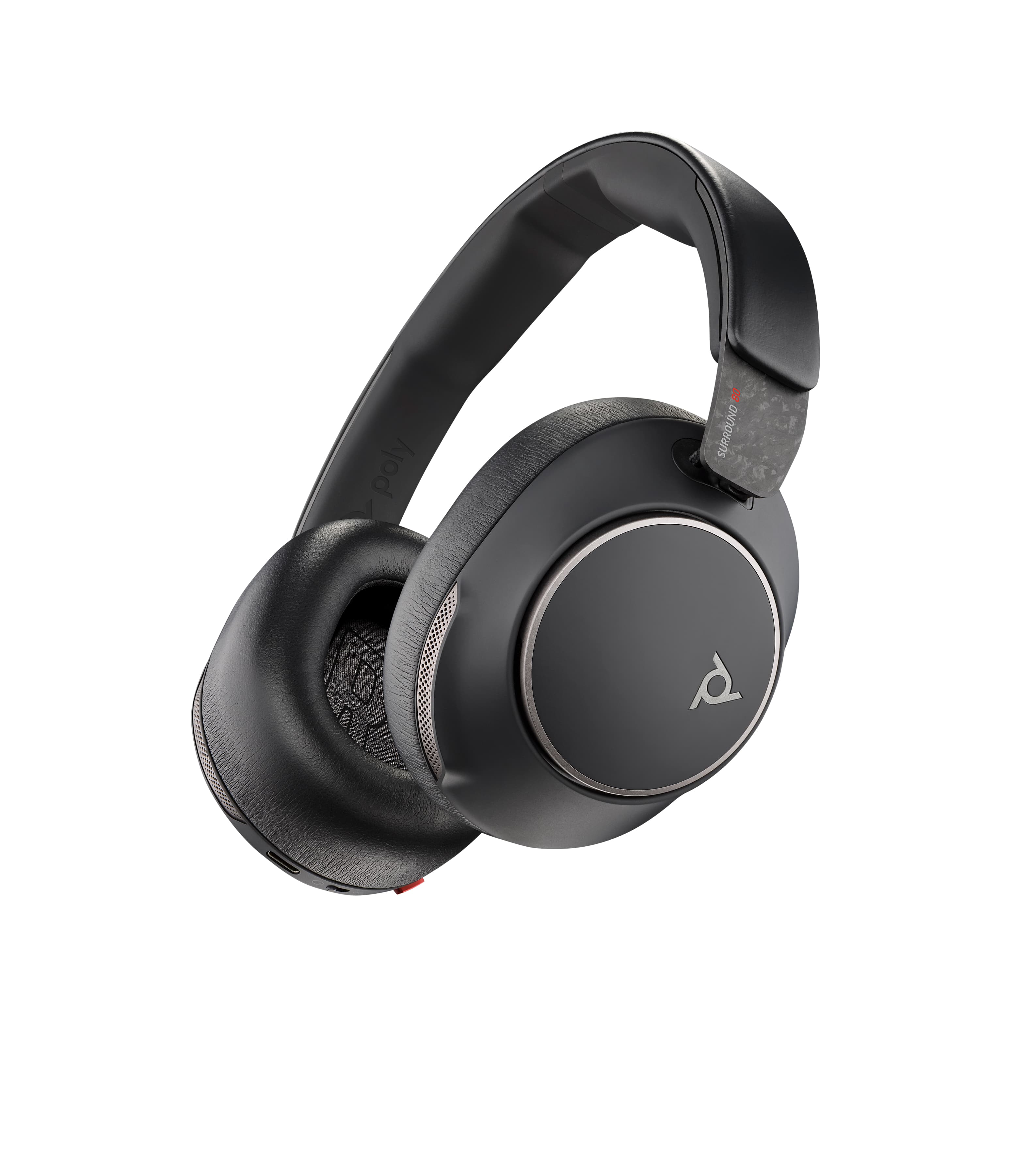 Poly Voyager Surround 80 UC USB-C Headset + USB-C/A Adapter — foto 7 van 8