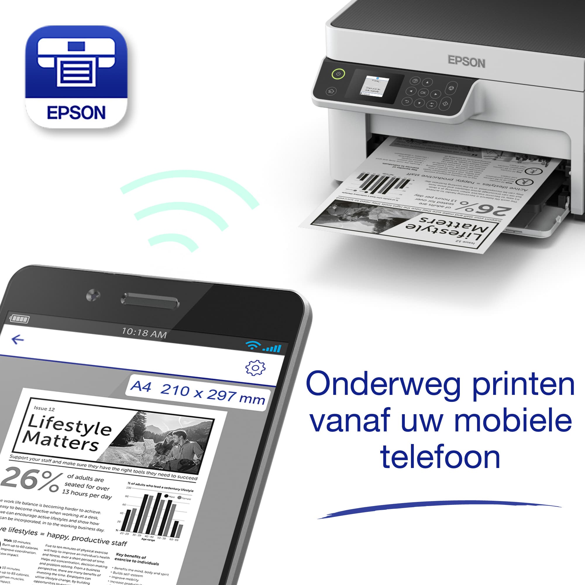 Epson EcoTank ET-M2120 Multifunctional Printer — photo 6 of 45