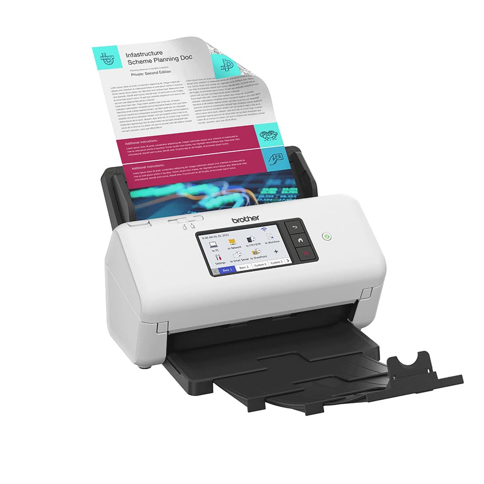 Brother ADS-4700W Desktop Document Scanner — photo 4 of 6