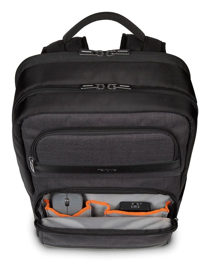 Targus CitySmart Advanced Laptop Backpack - Black-Grey — photo 2 of 5