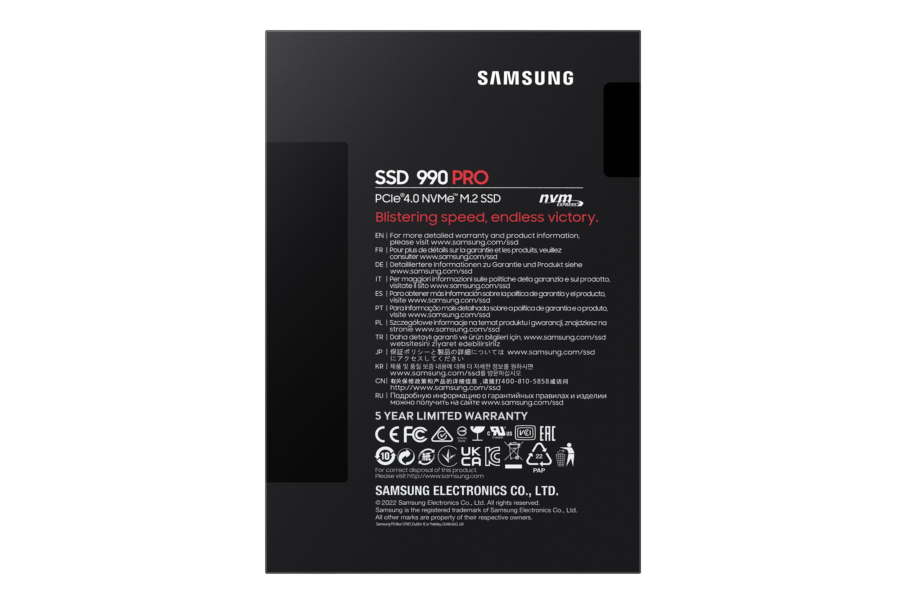 Samsung 990 PRO PCIe 4.0 NVMe M.2 SSD 4TB — photo 6 of 8