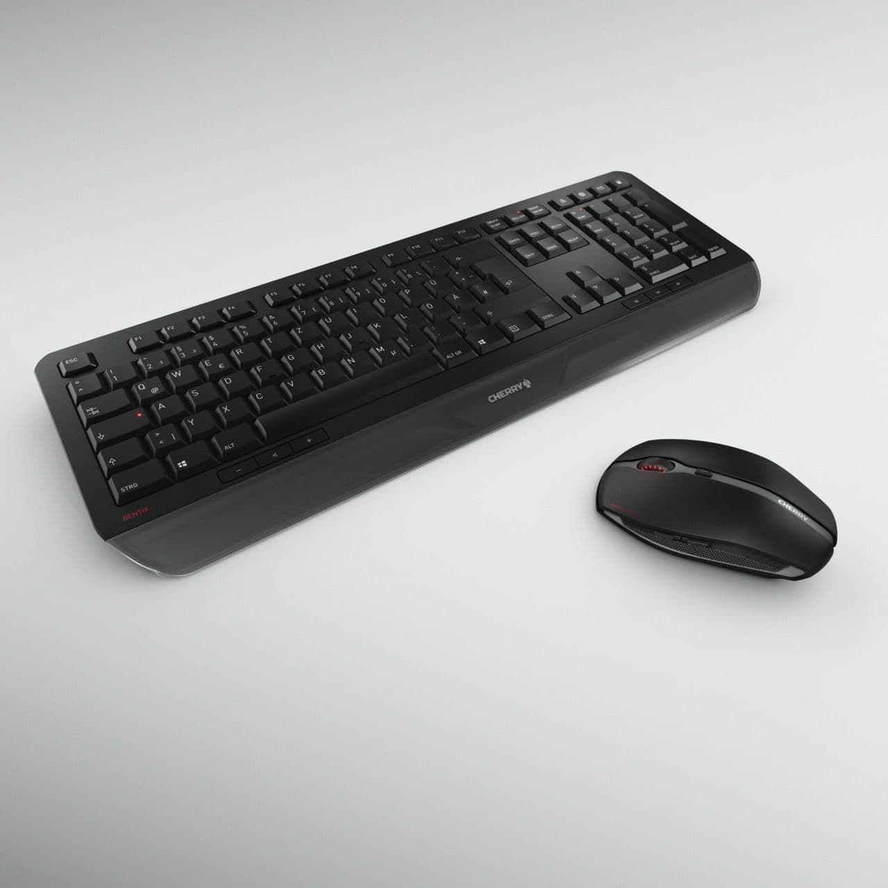 CHERRY GENTIX DESKTOP Wireless German Keyboard and Mouse Set Black — photo 4 of 4