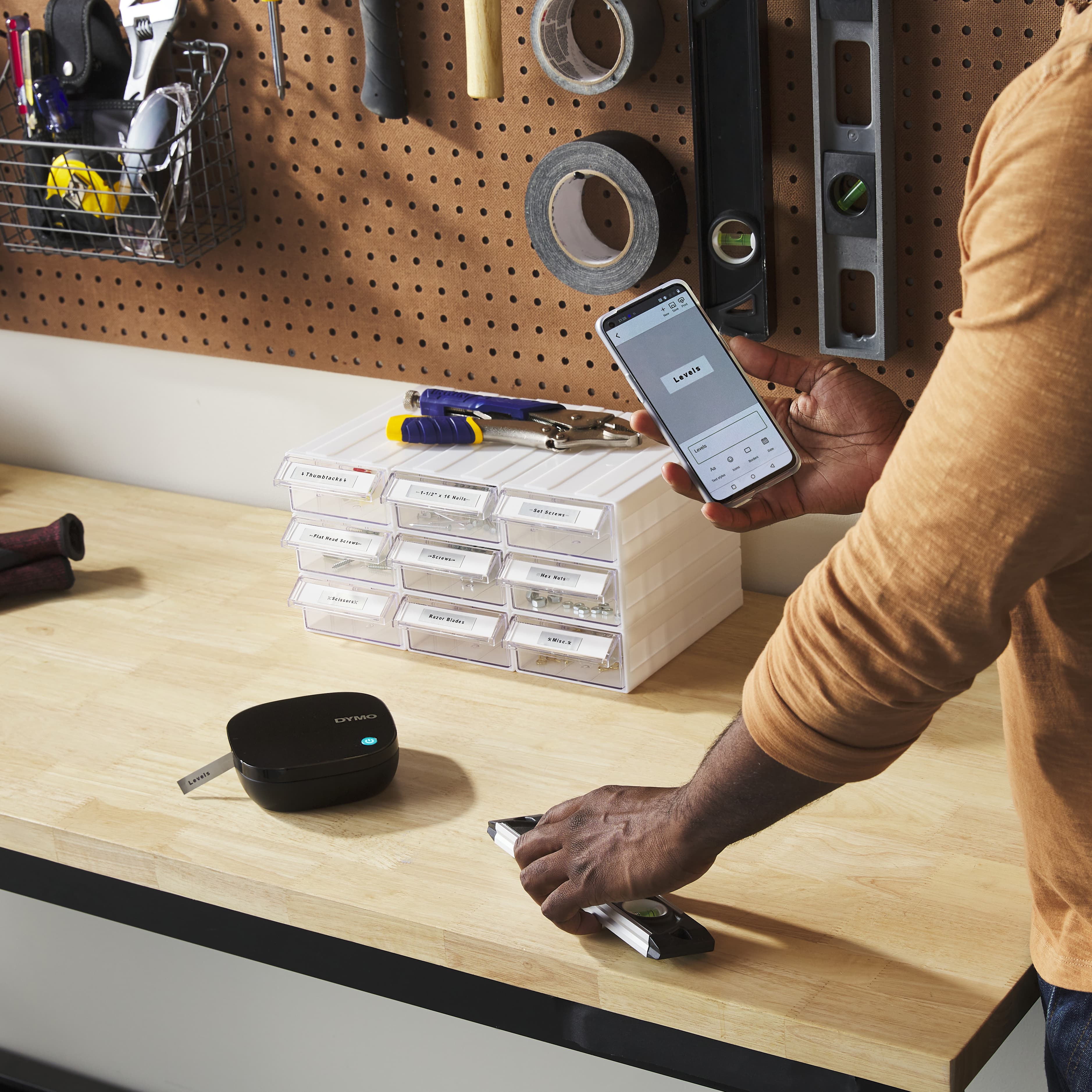 Imprimante d'étiquettes DYMO LetraTAG 200B Bluetooth — photo 16 sur 18