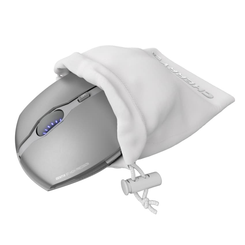 CHERRY GENTIX BT - Mouse - Wireless - Frosted Silver — photo 4 of 6