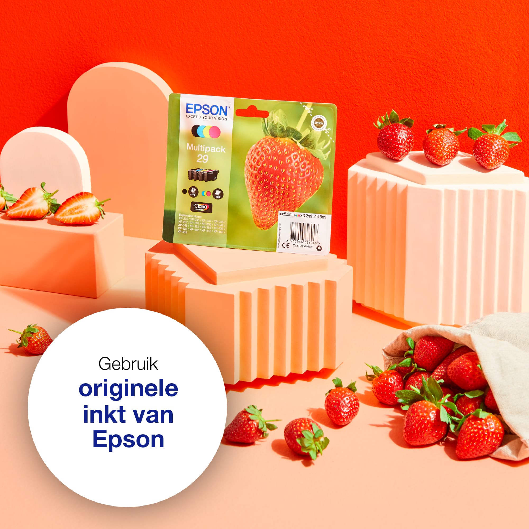 Epson Strawberry Multipack 4-colours 29 Claria Home Ink — photo 2 of 6