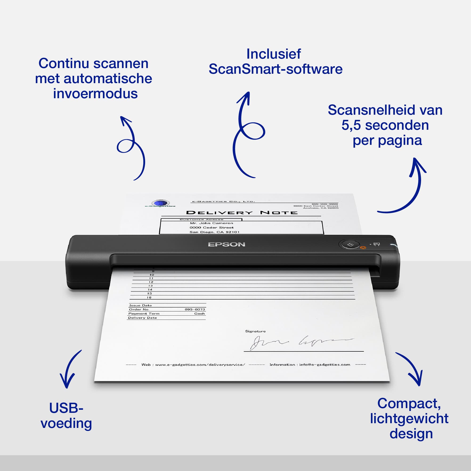 WorkForce ES-50 Sheetfed Scanner — photo 7 of 11