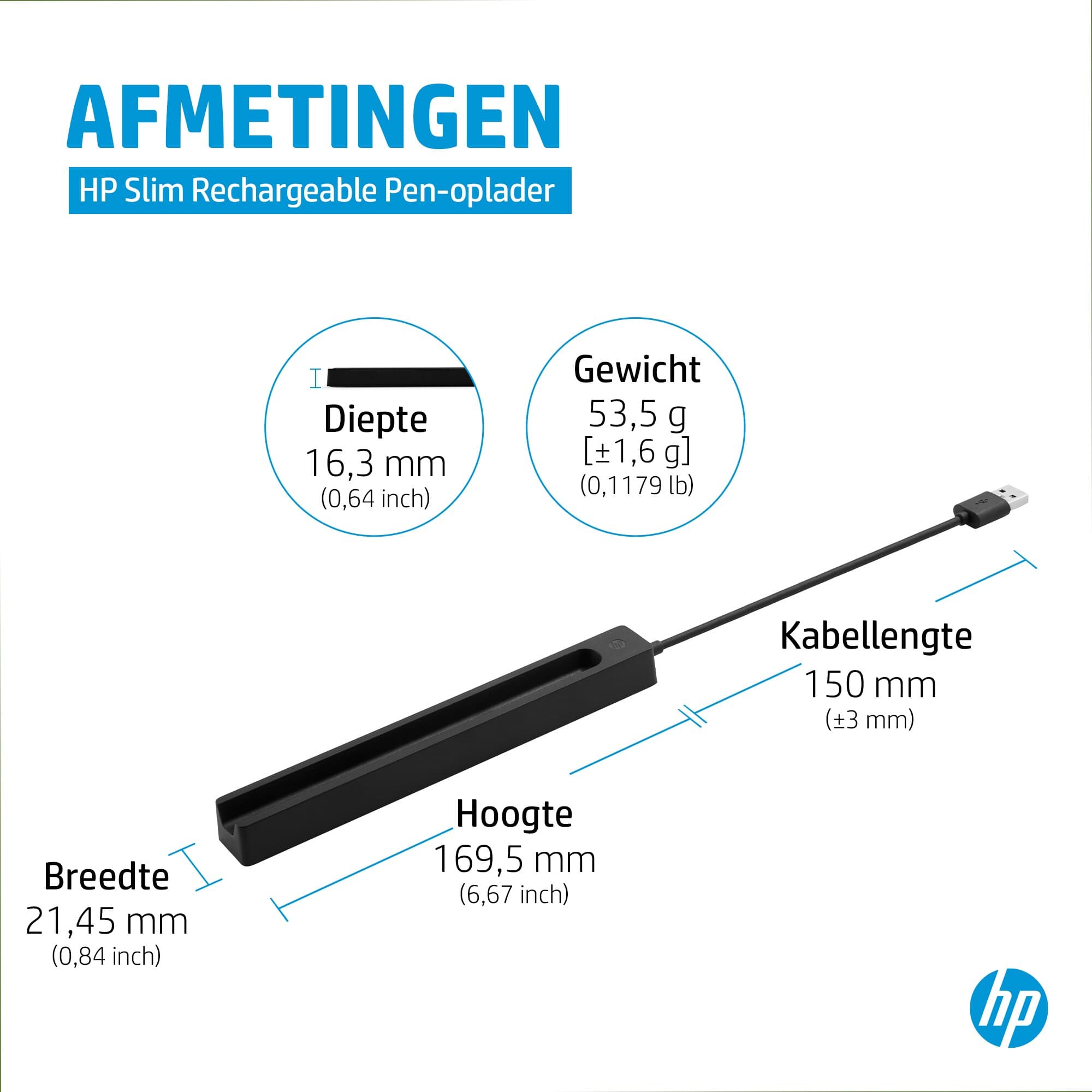 HP Slim Rechargeable Pen Charger — photo 4 sur 9