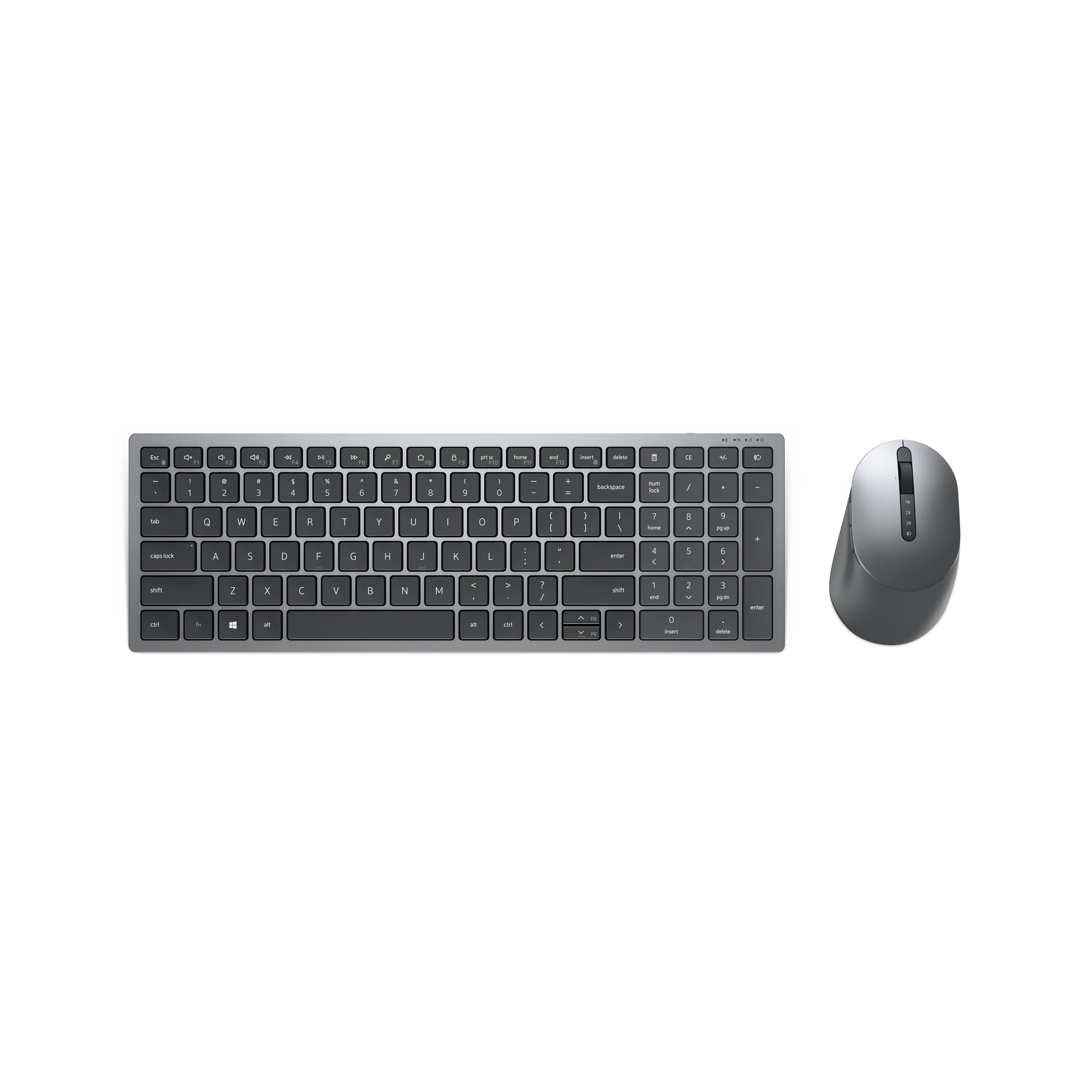 Pro Plus Compact Keyboard and Mouse Combo (KM7120W) - QWERTZ DE
