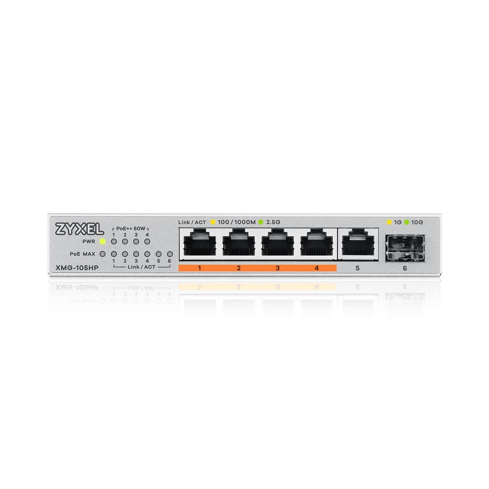 5-Port 2.5G Unmanaged Desktop Switch with PoE++ — photo 3 of 3