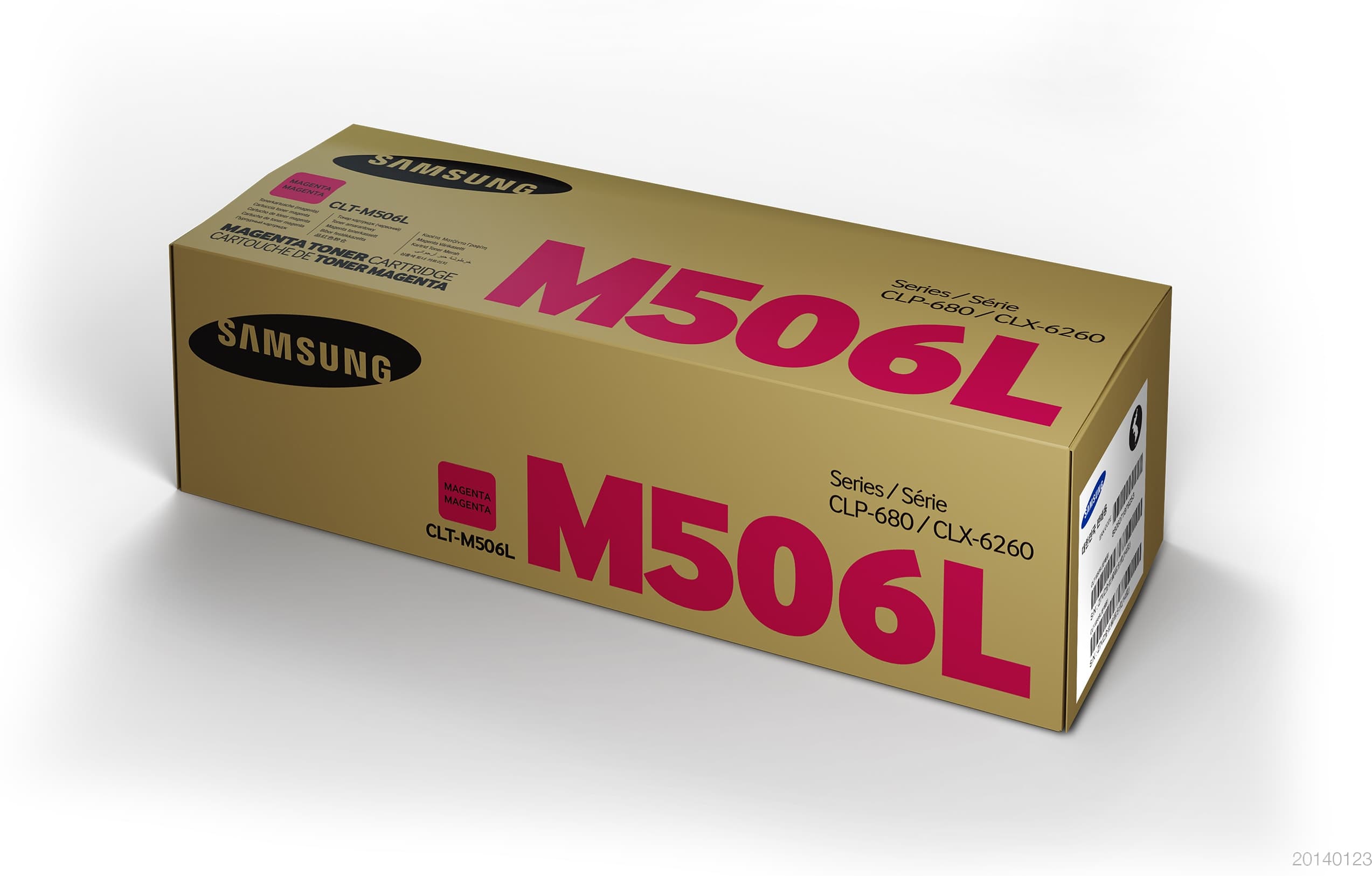 Cartouche d'encre magenta CLT-M506L haute capacité originale (SU305A) — photo 2 sur 2