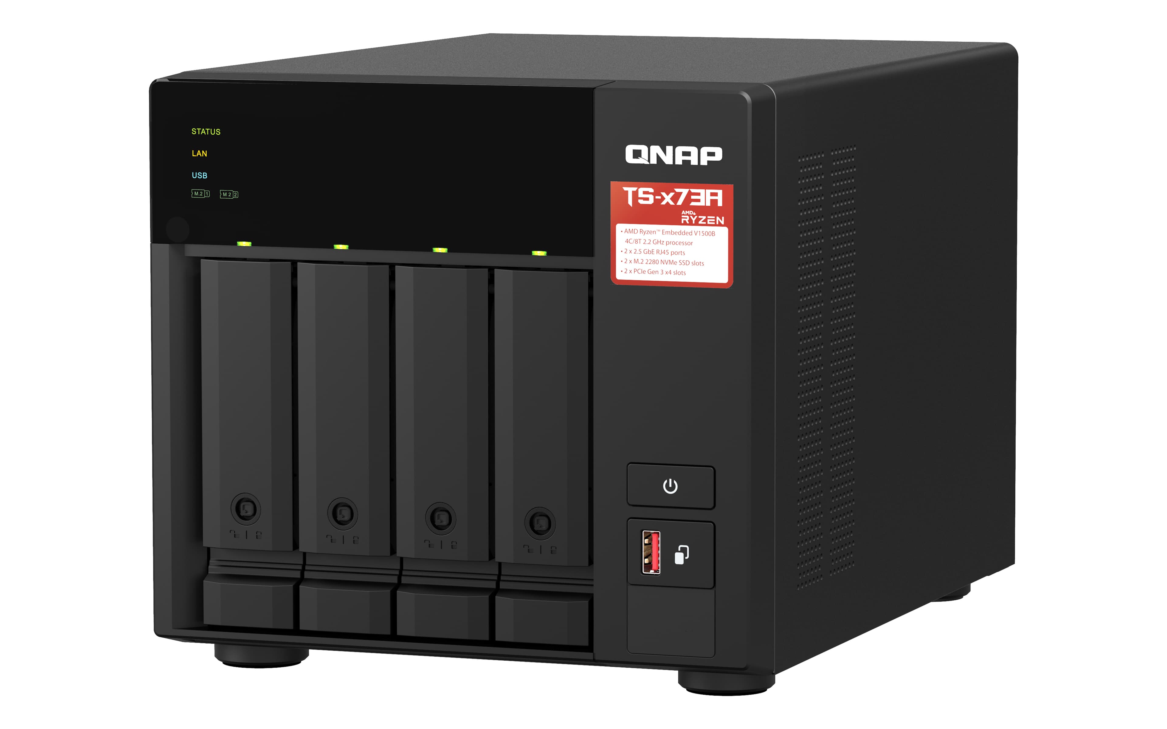 QNAP TS-473A Serveur NAS — photo 4 sur 6