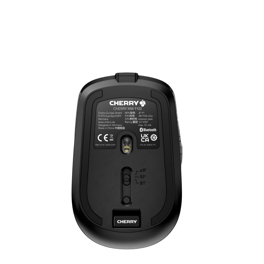 CHERRY MW 9100 - Souris - Sans fil - Noir — photo 3 sur 5
