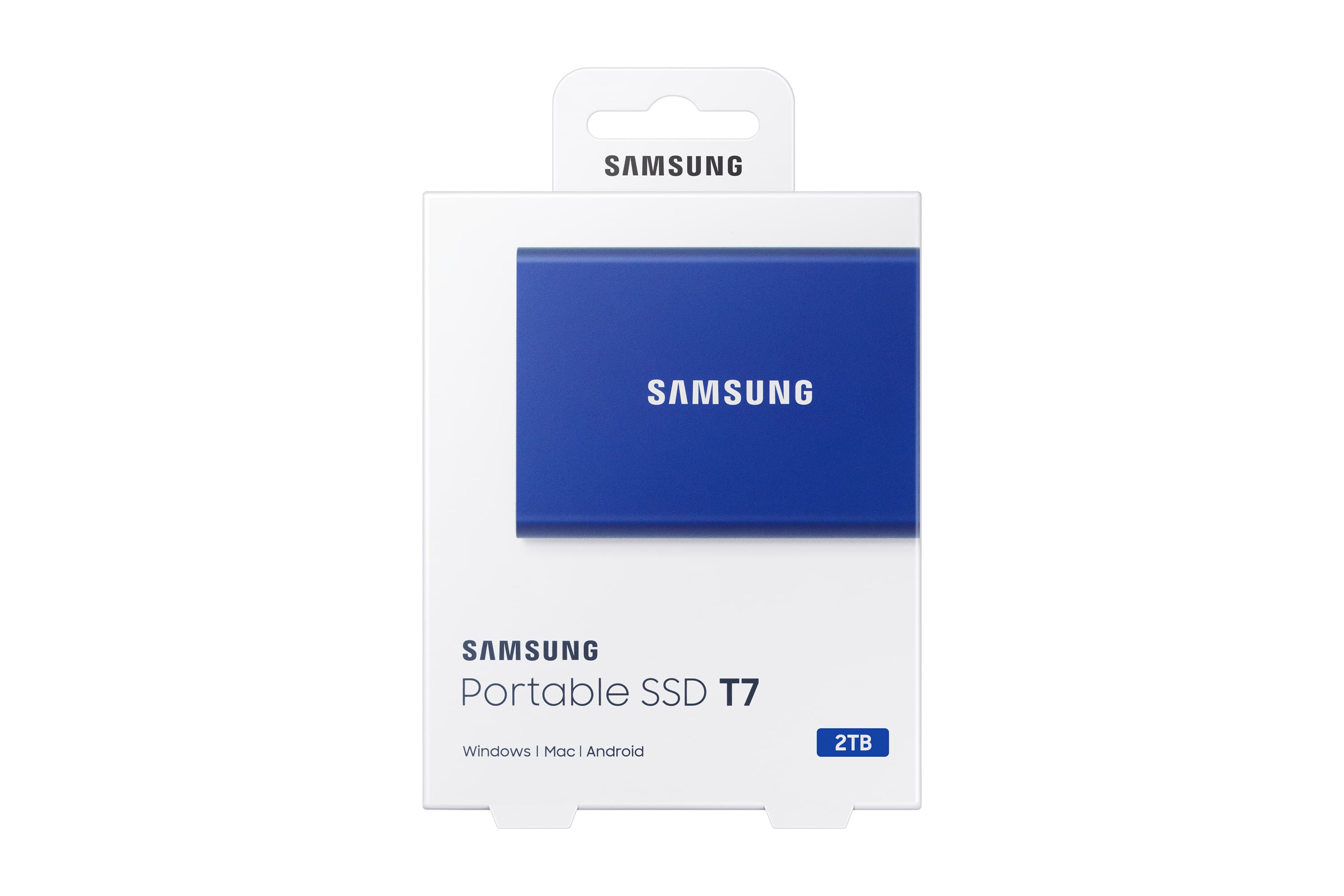 Samsung Portable SSD T7 USB 3.2 Gen 2 2TB - Bleu — photo 8 sur 12