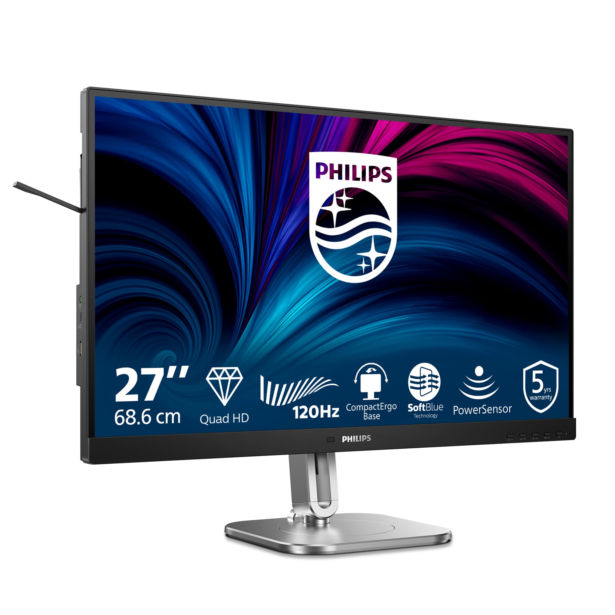Philips 27B2N4500/00 27" Moniteur Quad HD — photo 3 sur 13