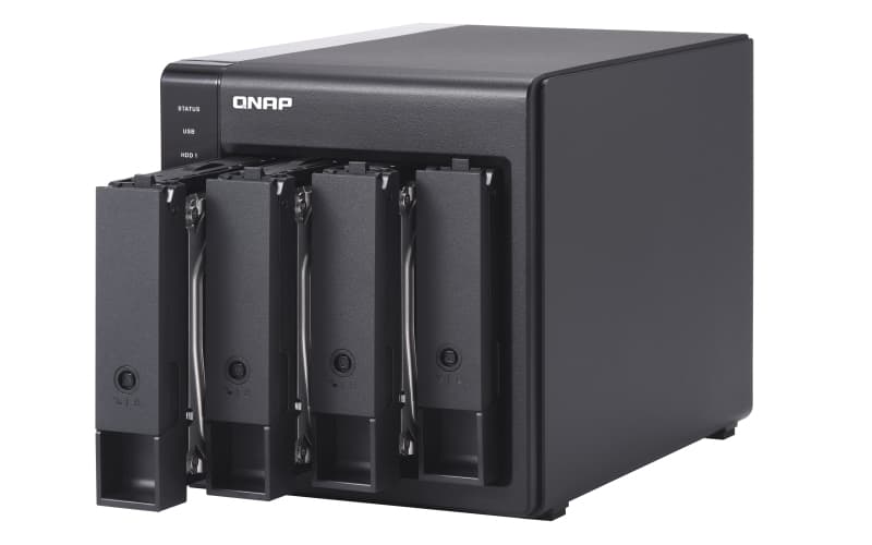 TR-004 HDD/SSD enclosure - 2.5 inch / 3.5 inch - Black — foto 3 van 10