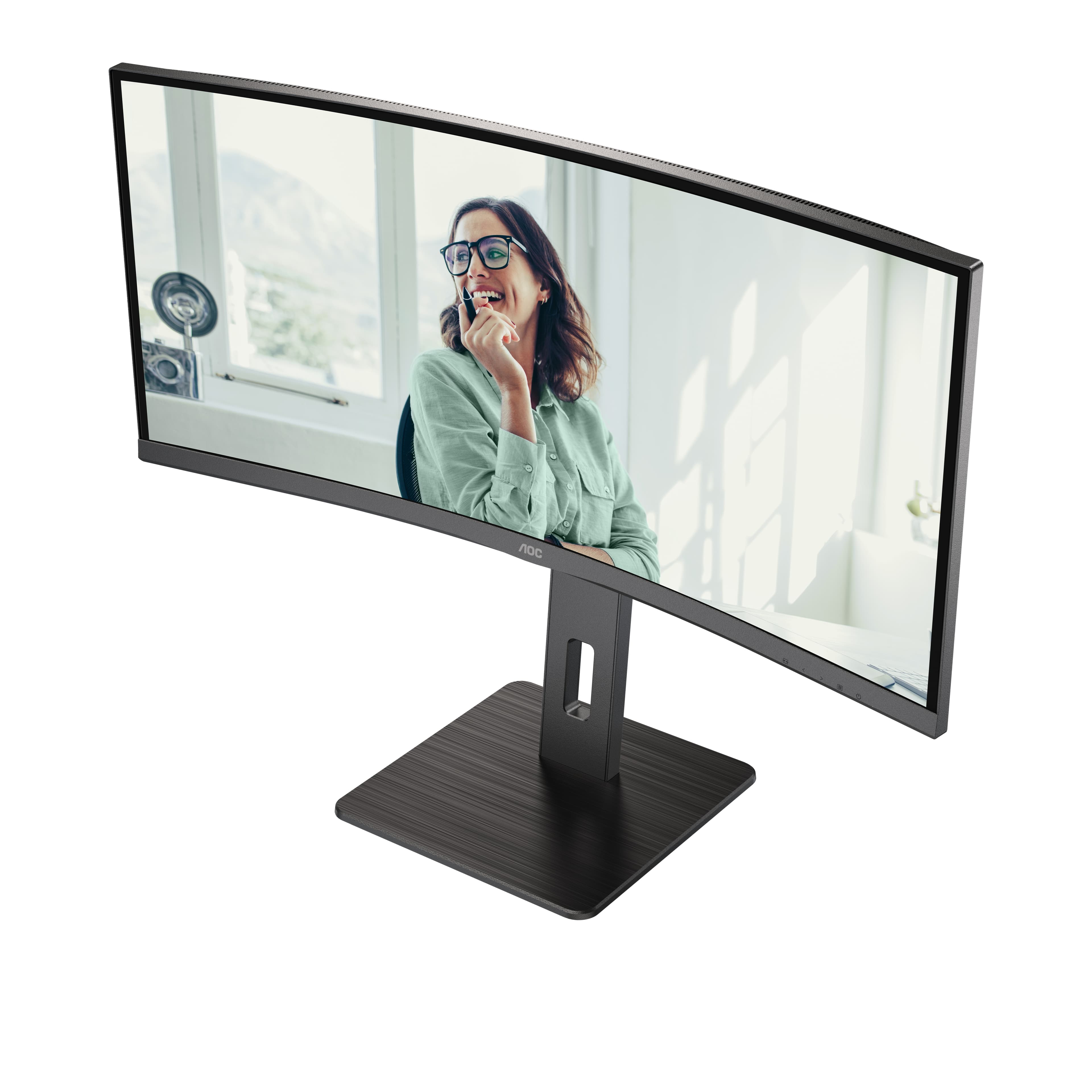 AOC CU34P3CV 34" UltraWide Quad HD Monitor — photo 4 of 16