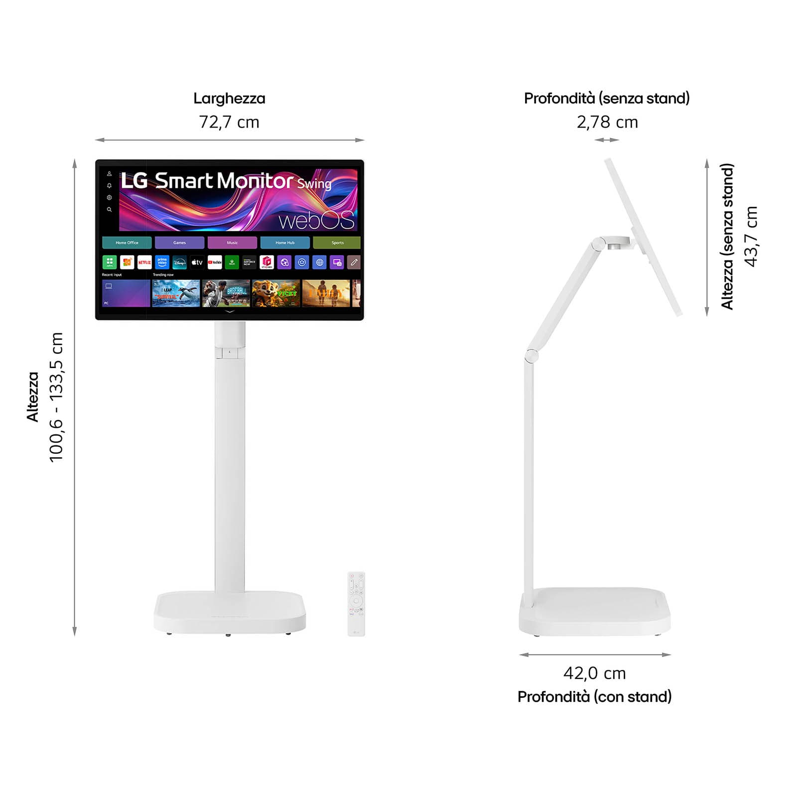 LG 32U889SA-W 32" 4K Ultra HD Monitor with Stand - 3840x2160 — photo 7 of 10