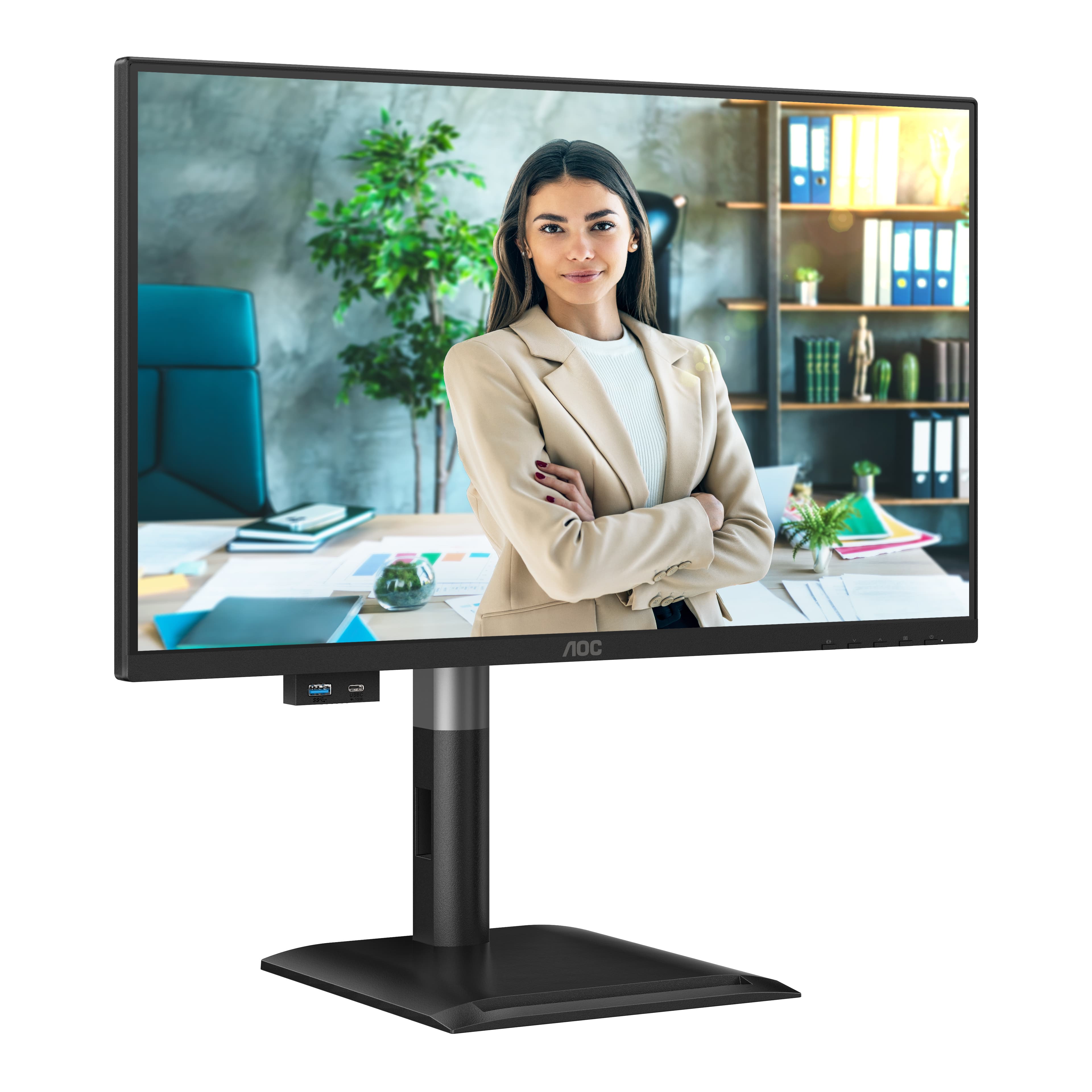 P4 Series - 24 inch - Full HD - 1920x1080 - Pivot - HAS — foto 9 van 22
