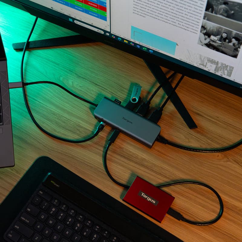 Targus Dual Video Mobile Dock avec 140W EPR Pass-Thru — photo 5 sur 6