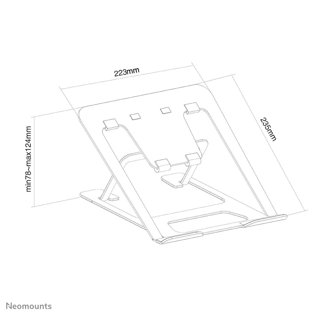 NEOMOUNTS NSLS085BLACK Laptop Stand — photo 17 of 17