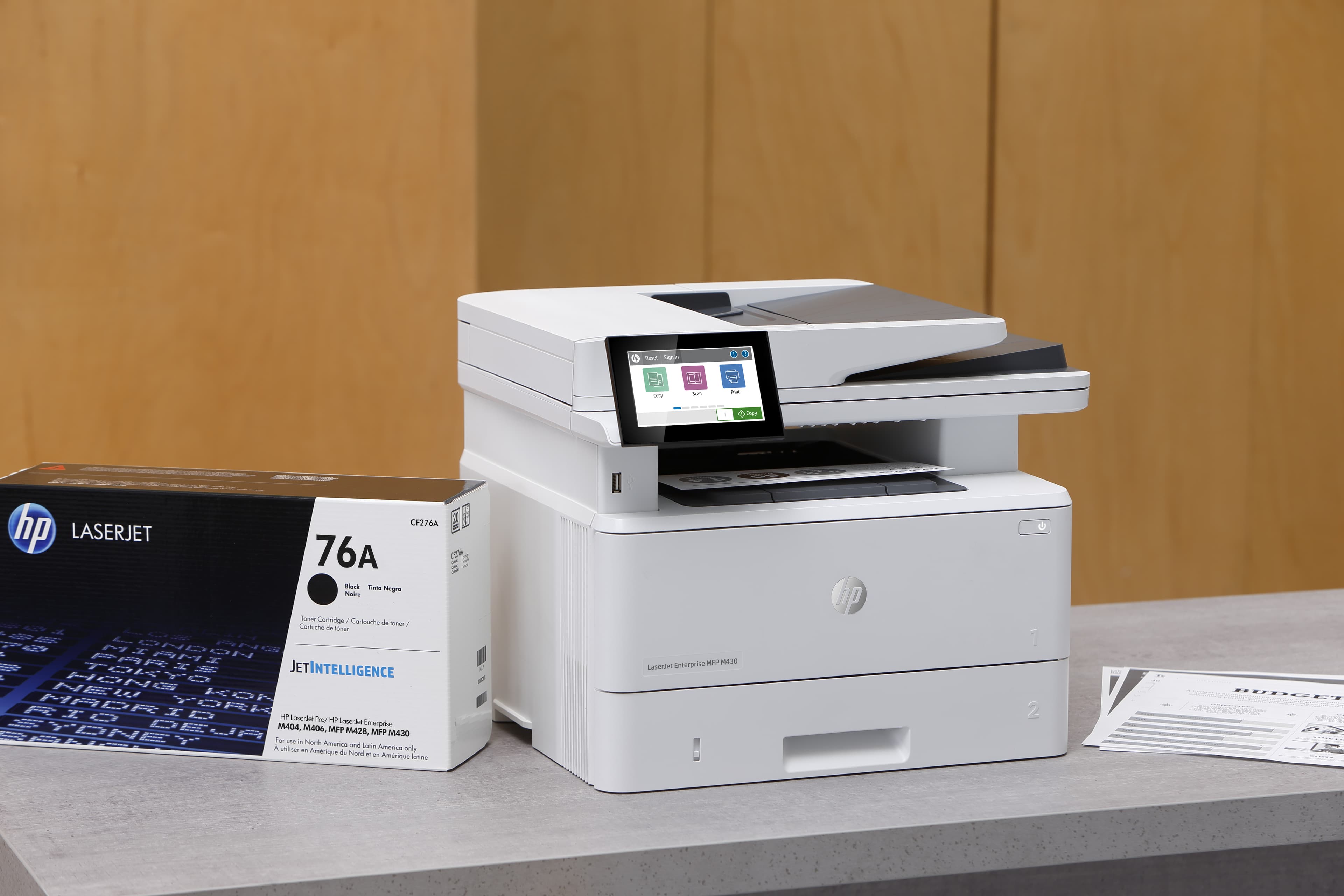 Imprimante multifonction HP LaserJet Enterprise M430f — photo 16 sur 18