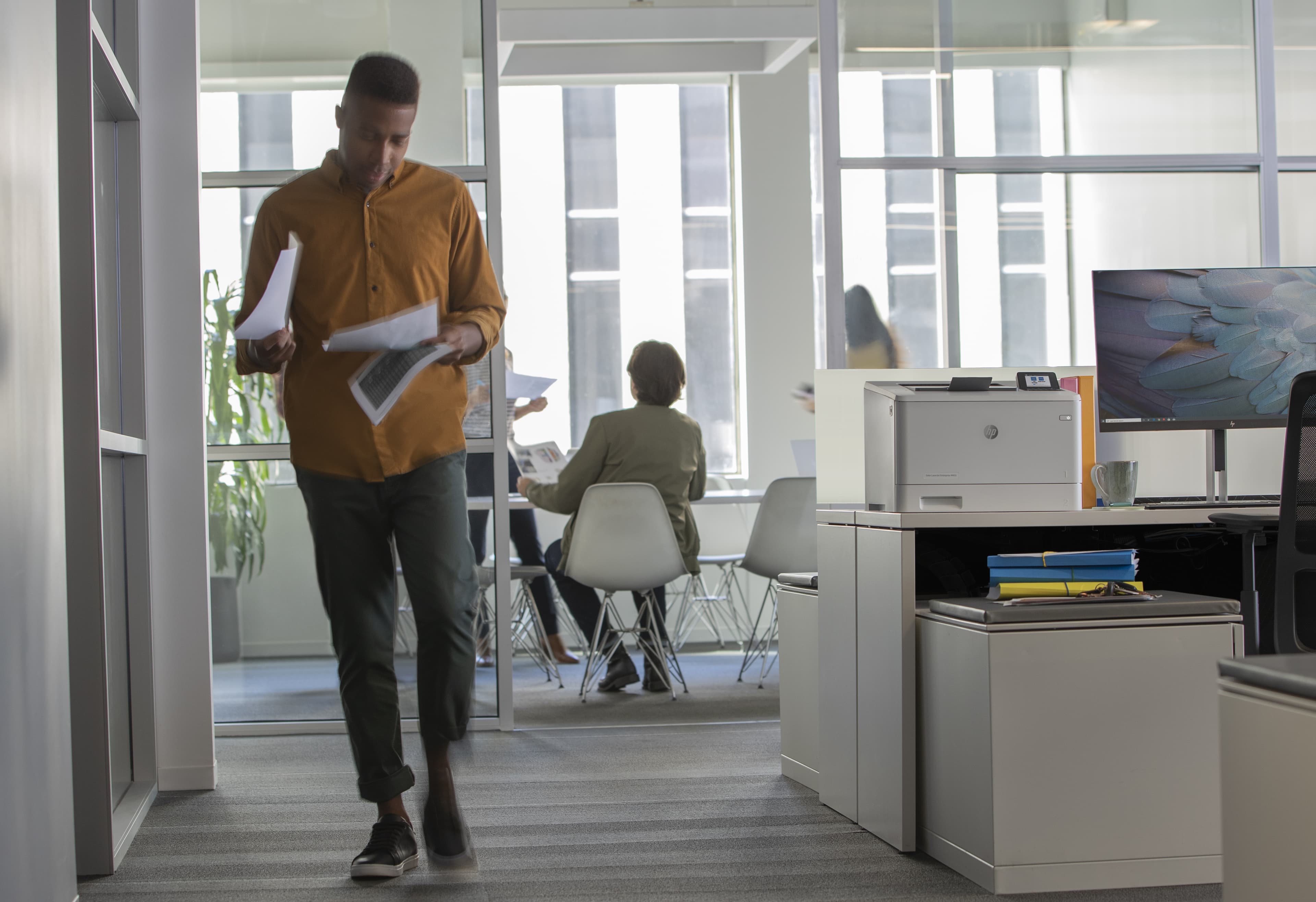 HP Color LaserJet Enterprise M455dn Printer — photo 13 of 17