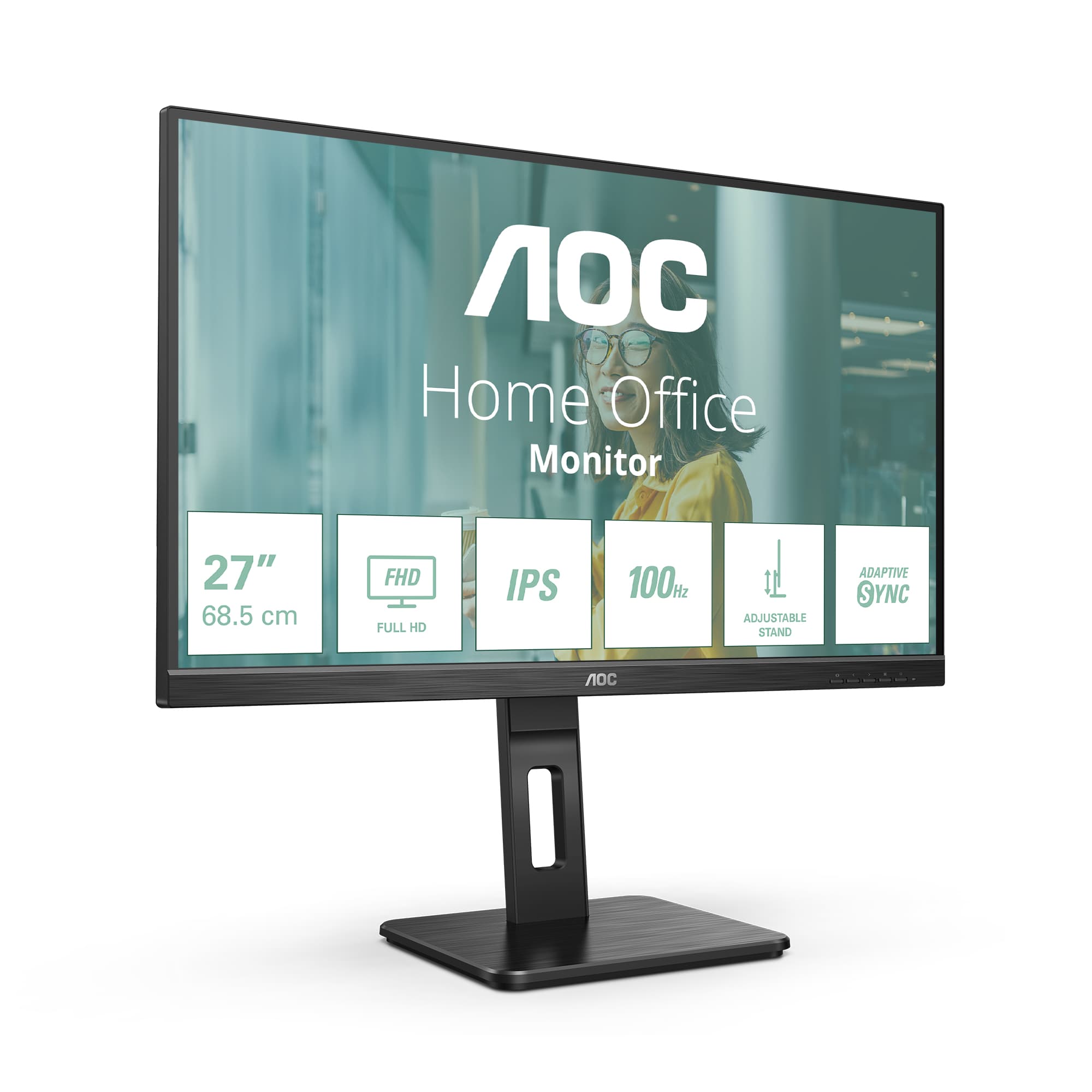 AOC P2 27P2Q Moniteur LED Full HD 27 pouces — photo 2 sur 21