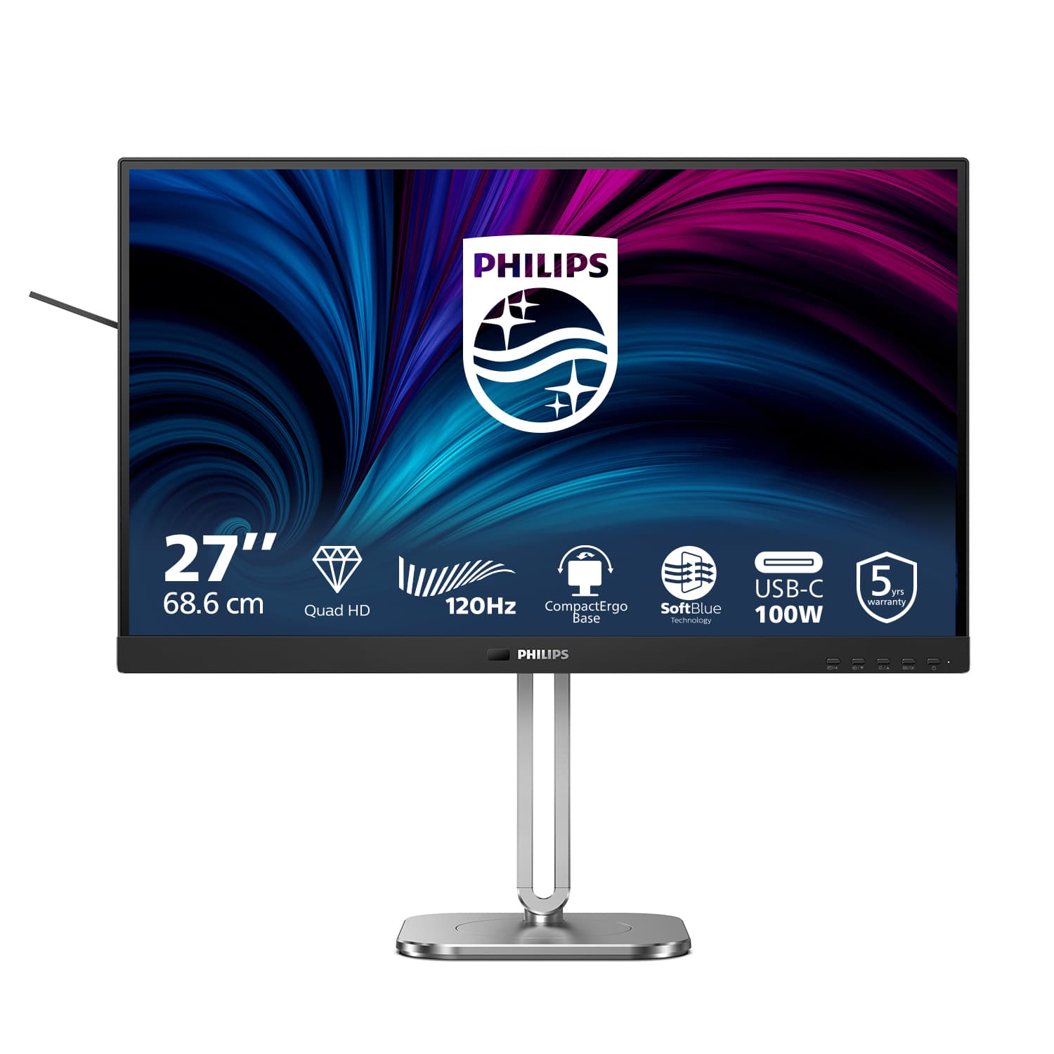 Philips 27B2U4601/00 27" Quad HD LCD Monitor — photo 3 of 12