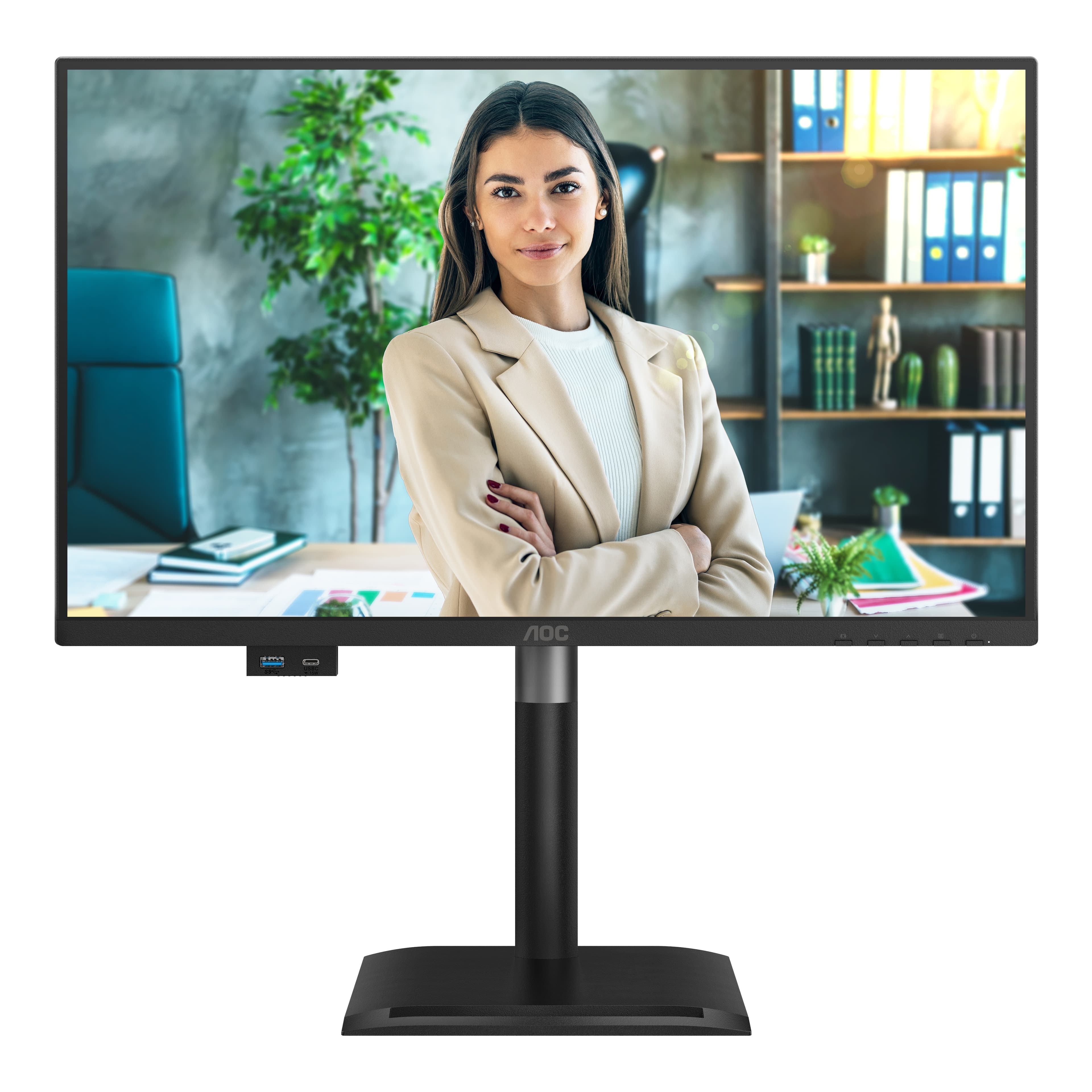 P4 Series - 24 inch - Full HD - 1920x1080 - Pivot - HAS — foto 6 van 22