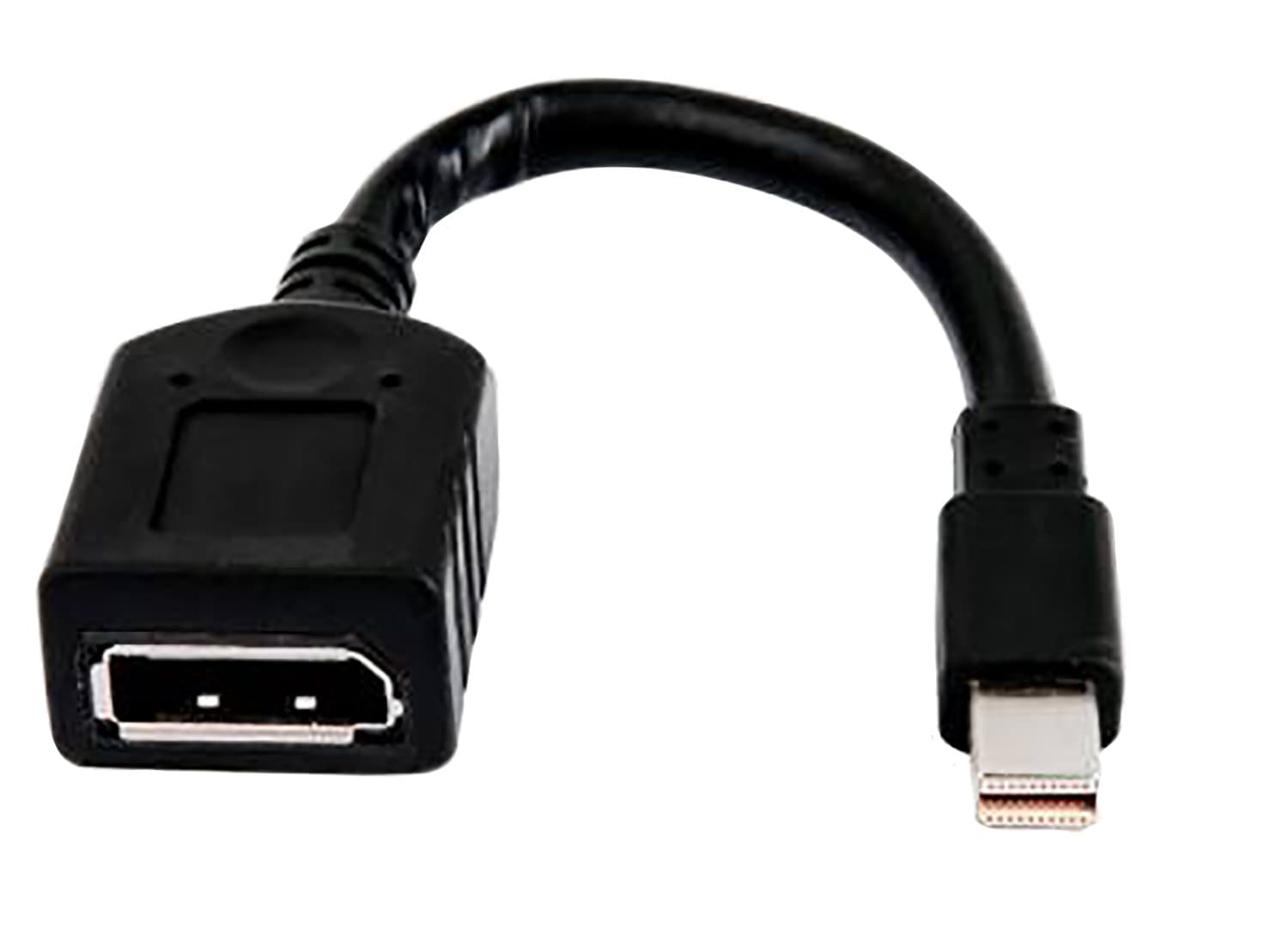 Single Mini DisplayPort to DisplayPort Adapter Cable