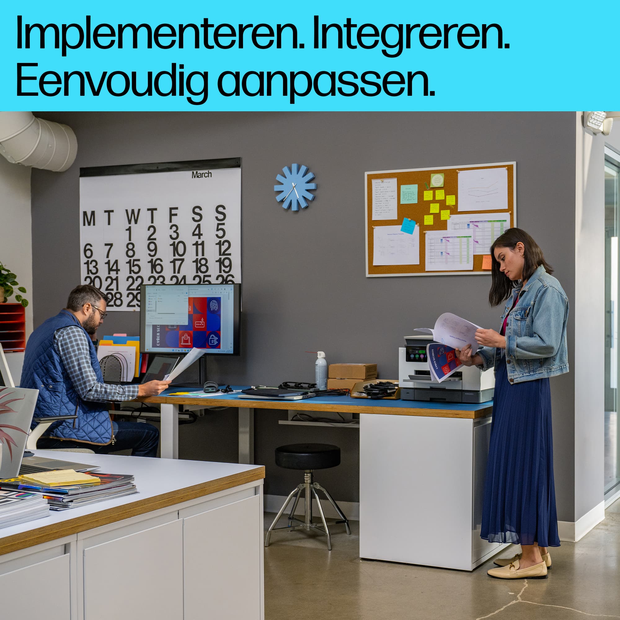 OfficeJet Pro 9130b All-in-One Printer — foto 6 van 10