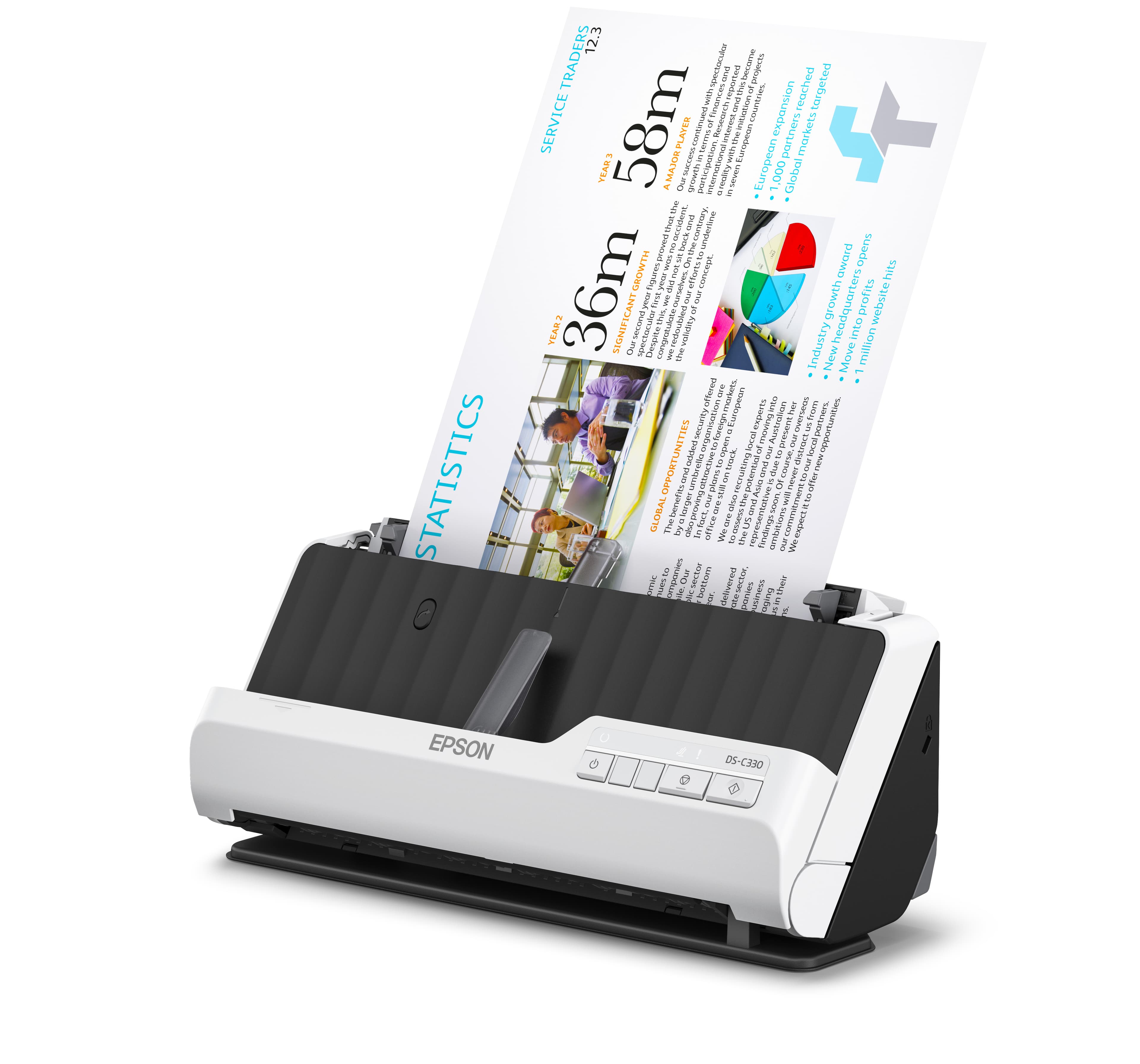 DS-C330 ADF + Sheet-fed scanner 600 x 600 DPI A4 Black, White — photo 9 sur 14