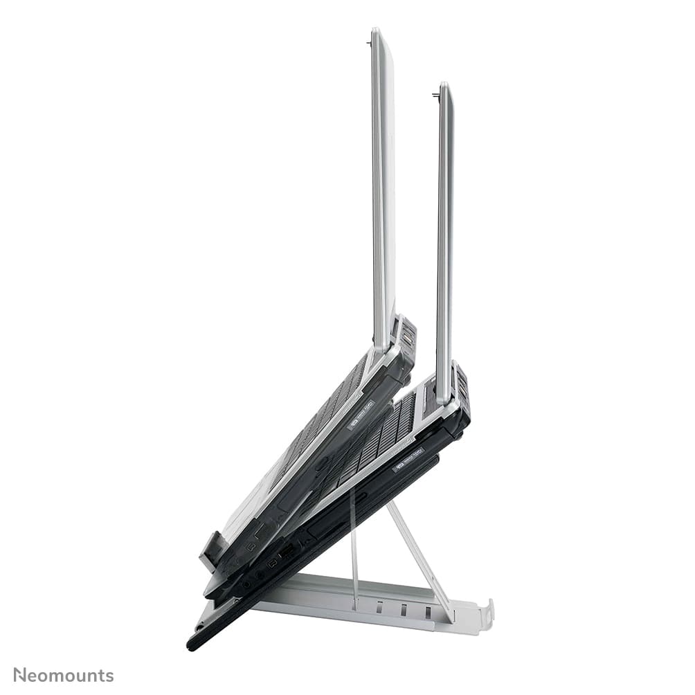 Support Ordinateur Portable - 10-22 pouces - Jusqu'à 5 kg - 6 Positions de Hauteur - Pliant - Compact - Universel - Argent — photo 4 sur 16