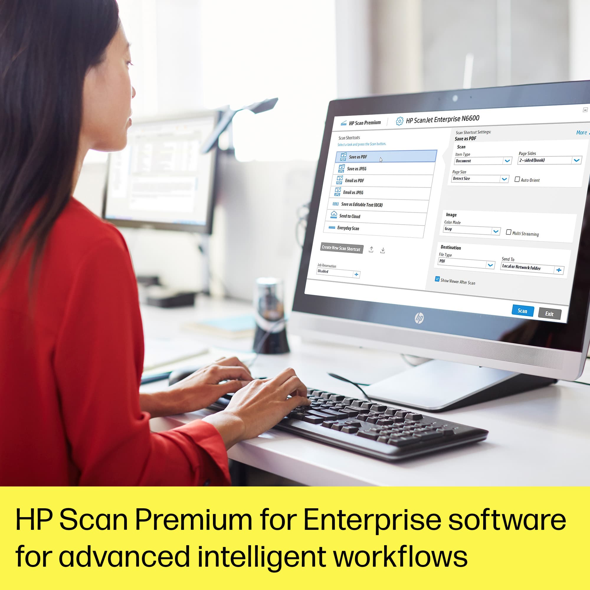 HP ScanJet Enterprise Flow N6600 fnw1 — photo 6 of 11