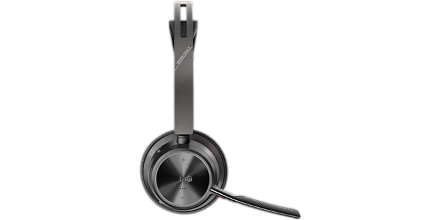 Poly Voyager Focus 2 Microsoft Teams Certified USB-C-C Headset + USB-C/A Adapter + Charging Stand — foto 14 van 15