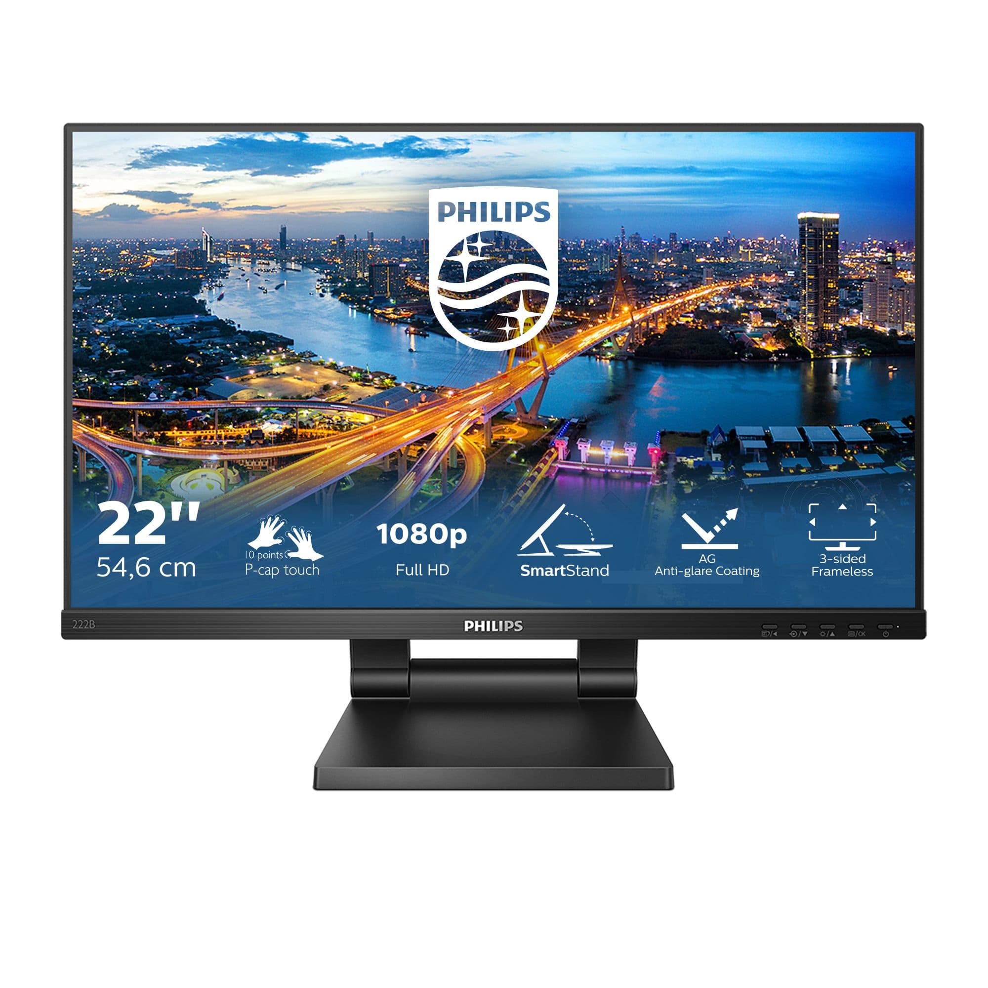 PHILIPS 22" Full HD Touch Monitor