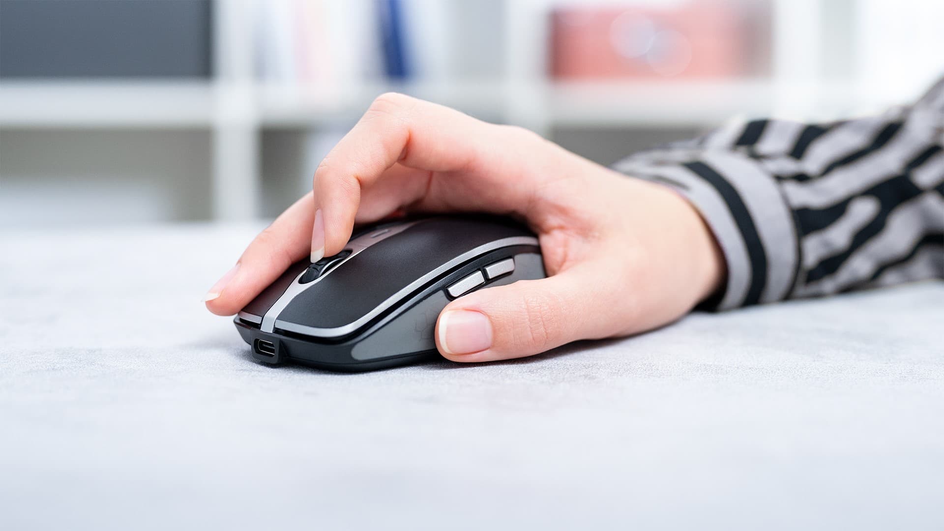 CHERRY MW 9100 - Souris - Sans fil - Noir — photo 5 sur 5