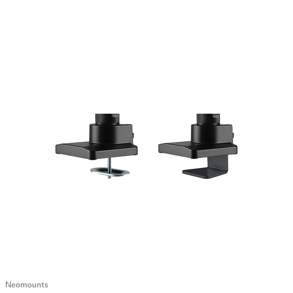 Dual Crossbar Monitor Arm - 10-32inch - 1-8 kg/screen - Gas Spring - 180 Degrees - Stop Mechanism - Topfix - Black — photo 9 of 18