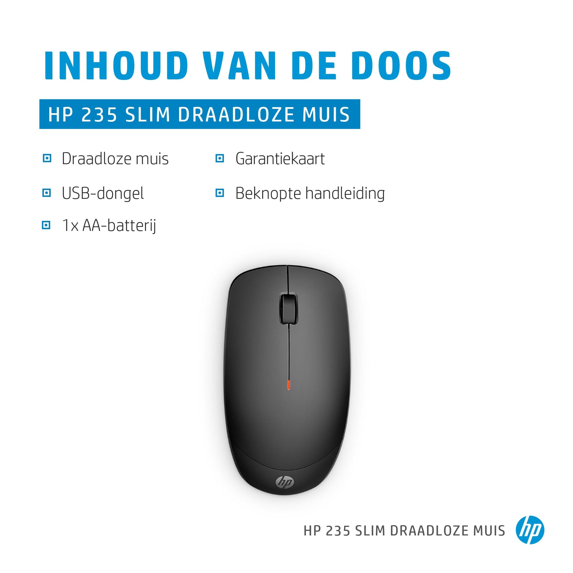Souris sans fil HP 235 Slim (4E407UT) — photo 3 sur 8
