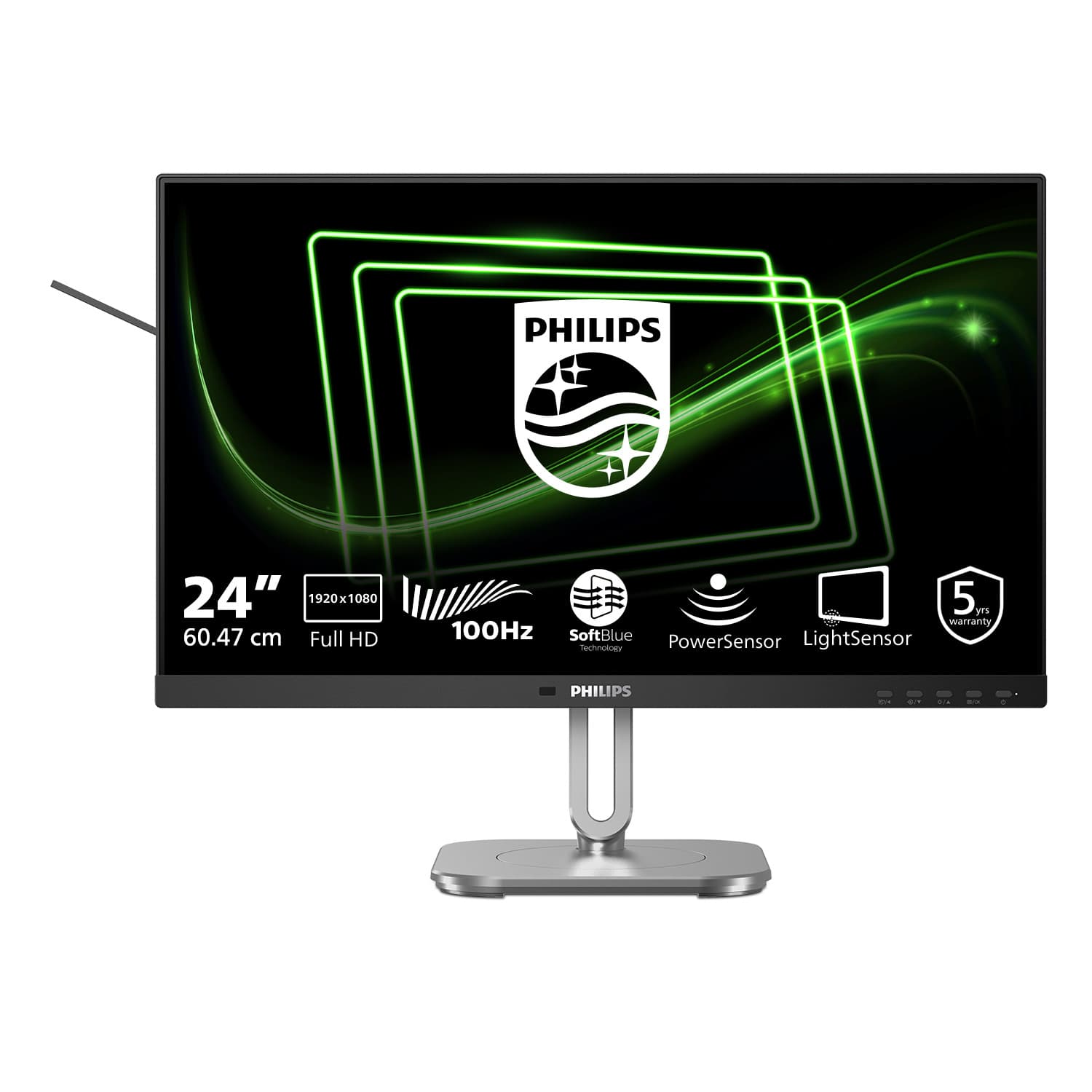 Moniteur Philips 24B2G5200/00 Full HD — photo 3 sur 12